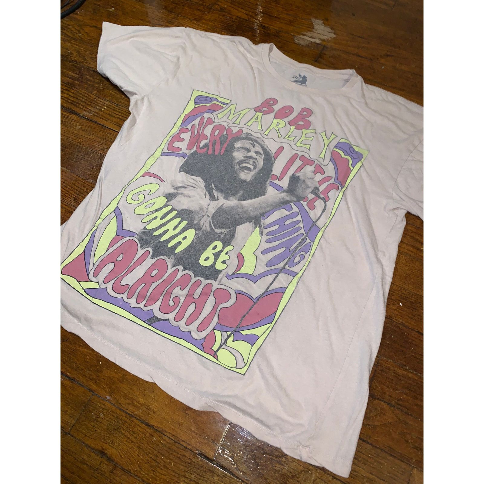 Zion Rootswear Bob Marley Three Little Birds T Shirt S M Zion Reggae Size US S / EU 44-46 / 1 - 2 Thumbnail