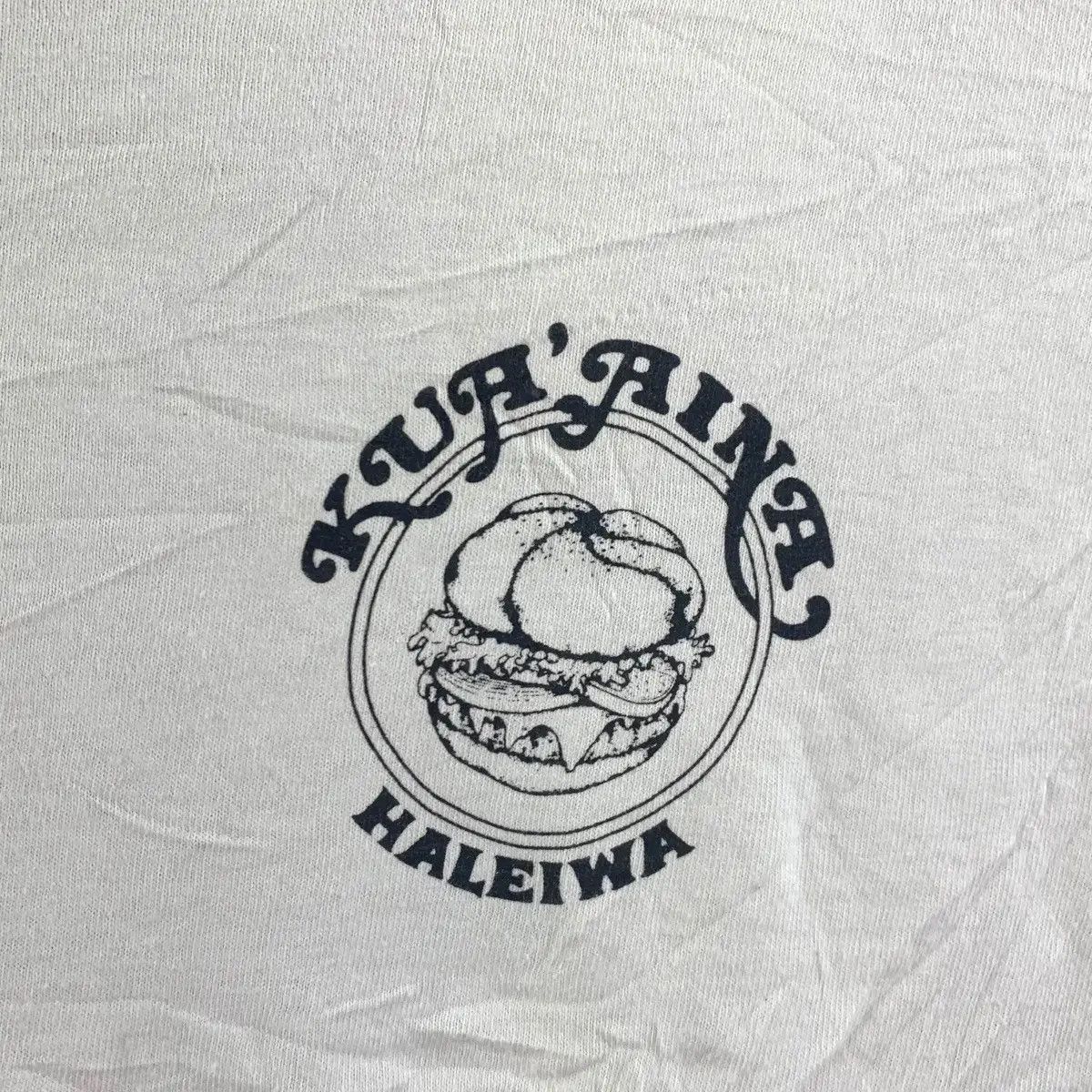 Vintage Vintage KUA’ AINA HALEIWA Hawaii Best Hamburger Tee Shirt Size S / US 4 / IT 40 - 5 Thumbnail