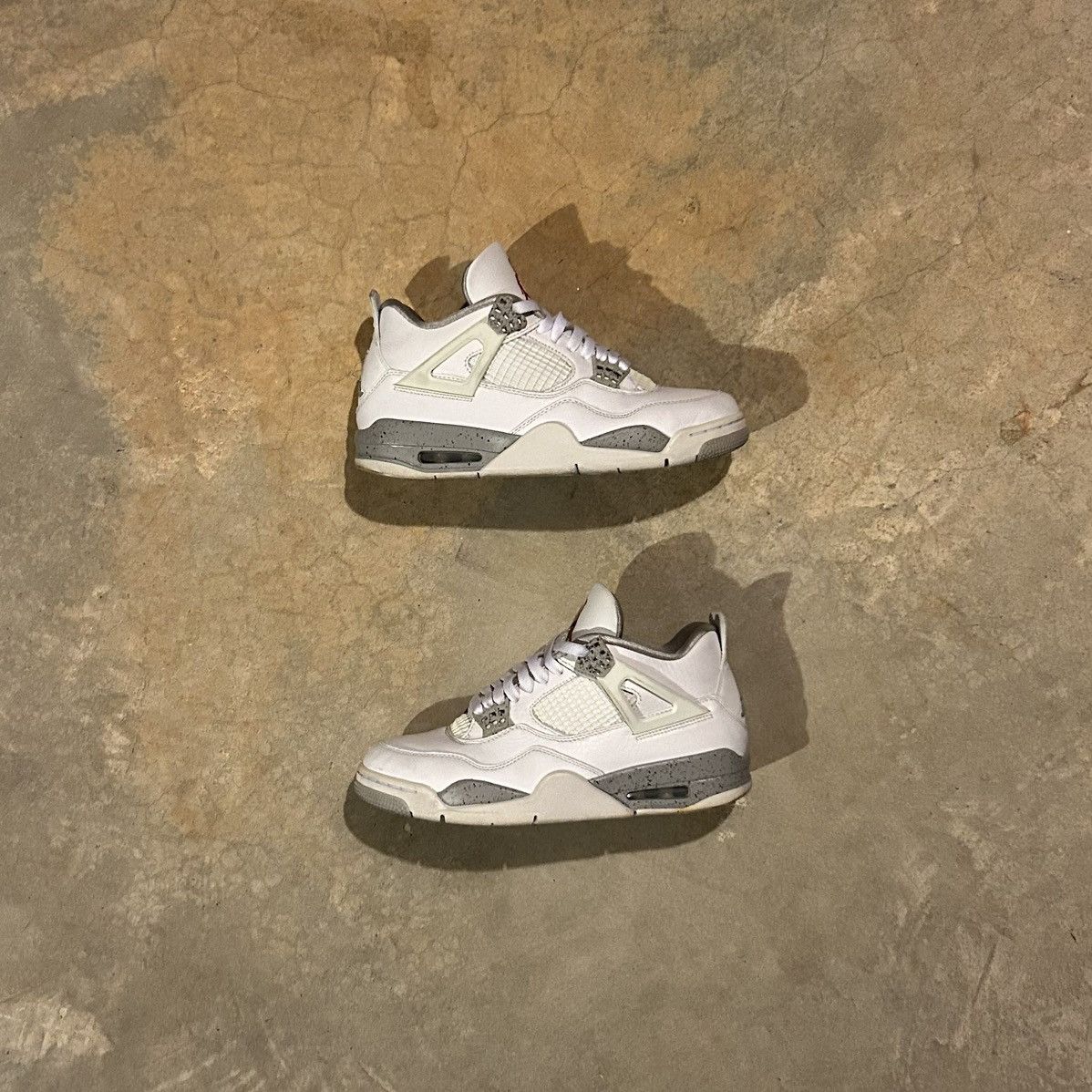 Jordan Brand × Nike Jordan 4 Retro White Oreo 2021 US 8.5 Size US 8.5 / EU 41-42 - 1 Thumbnail