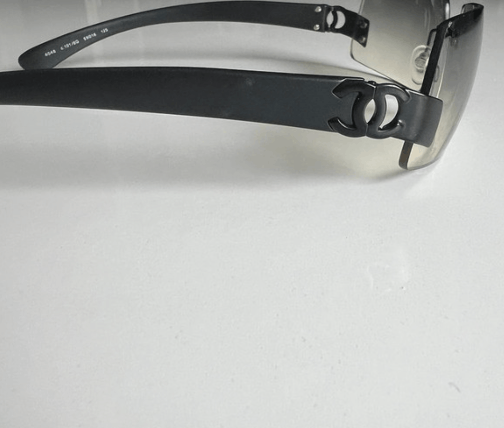 Chanel CHANEL Sunglasses 4048 Rimless Rhinestone 4017 Shields RI832 Size ONE SIZE - 5 Thumbnail