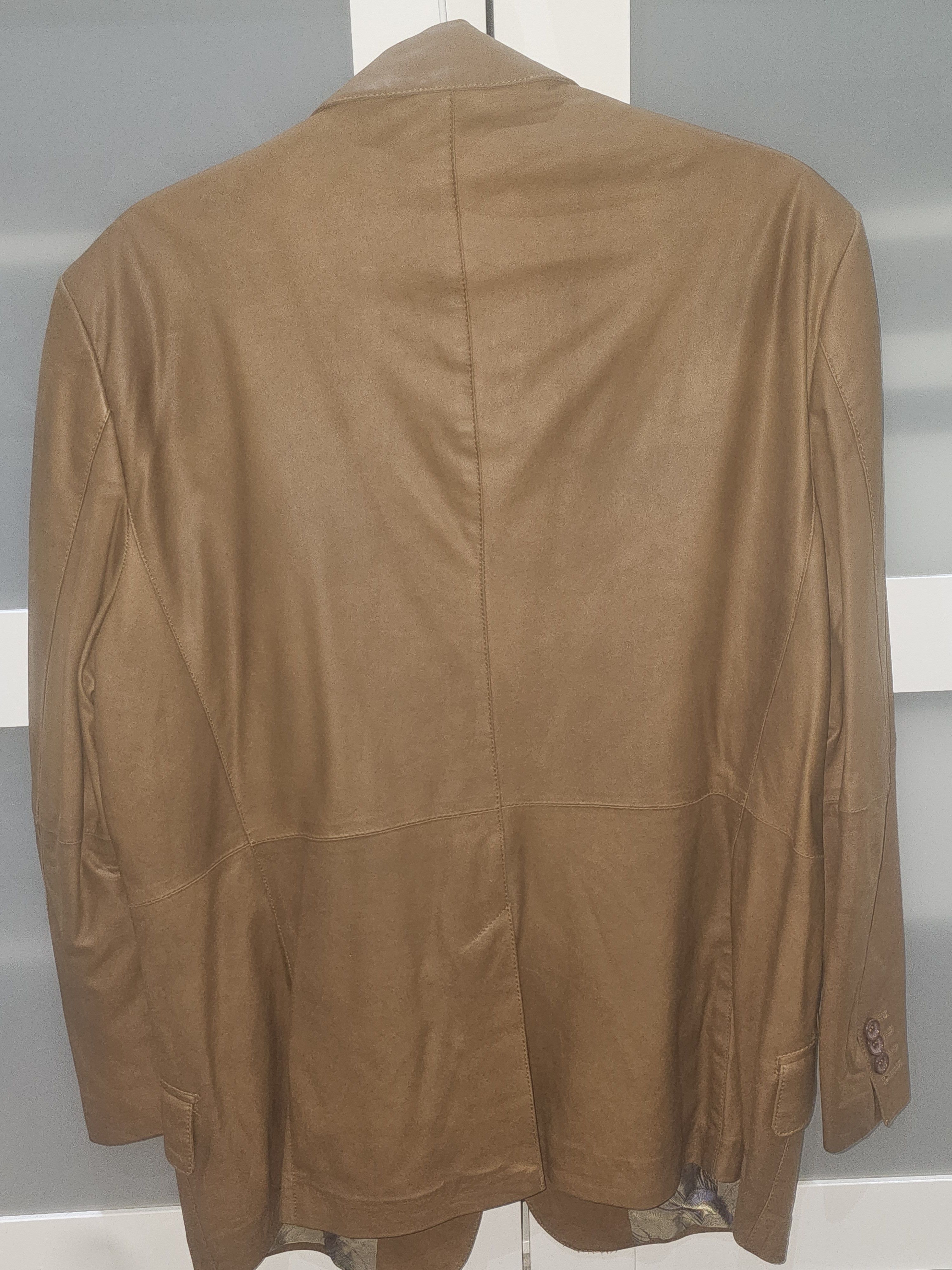 Dolce & Gabbana Authentic Vintage D&G Leather Blazer Size 38R - 4 Thumbnail