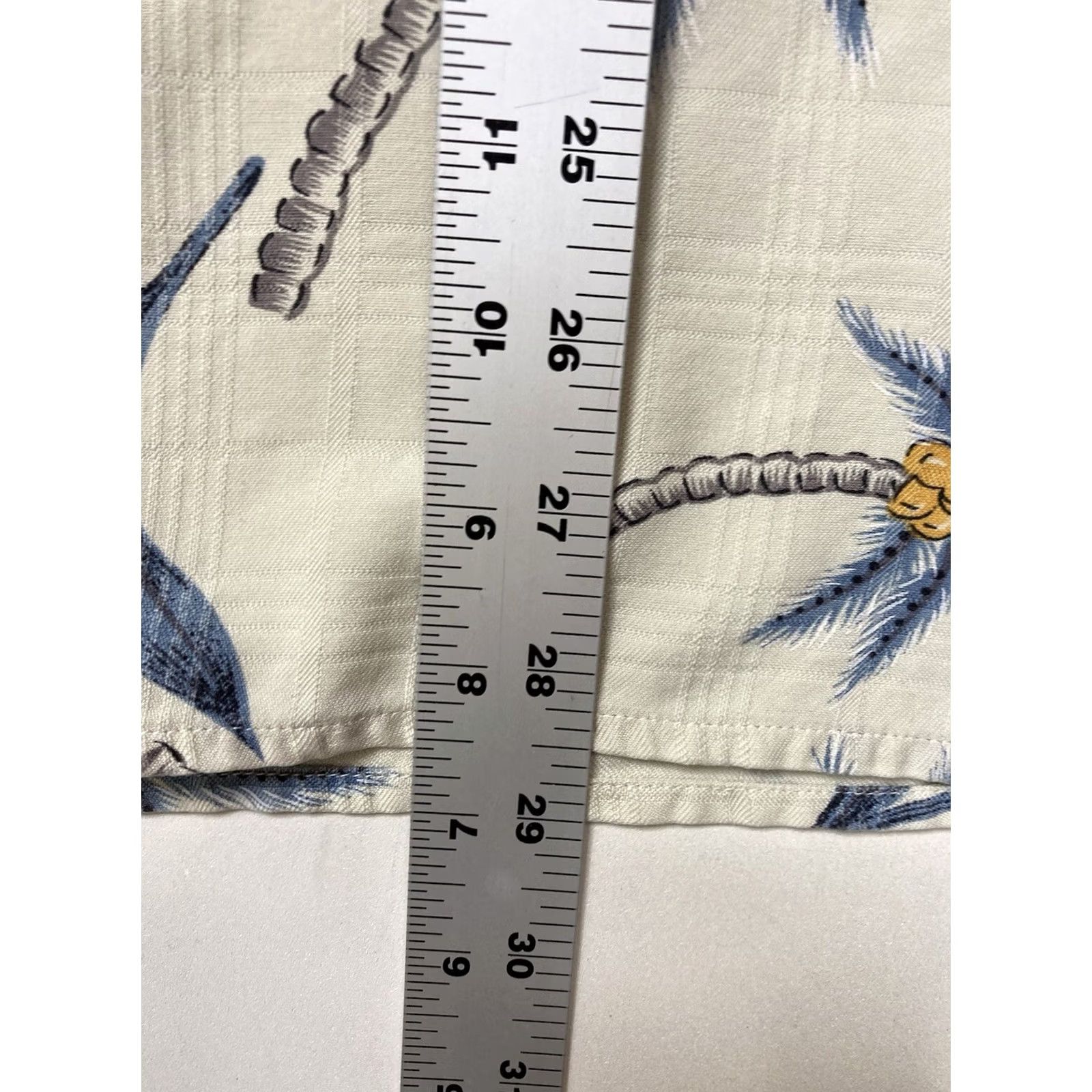 Vintage Tulliano Shirt Men Large Short Sleeve Silk Floral Palm Trees Print Button-Up Hawaii Style Size US L / EU 52-54 / 3 - 7 Thumbnail