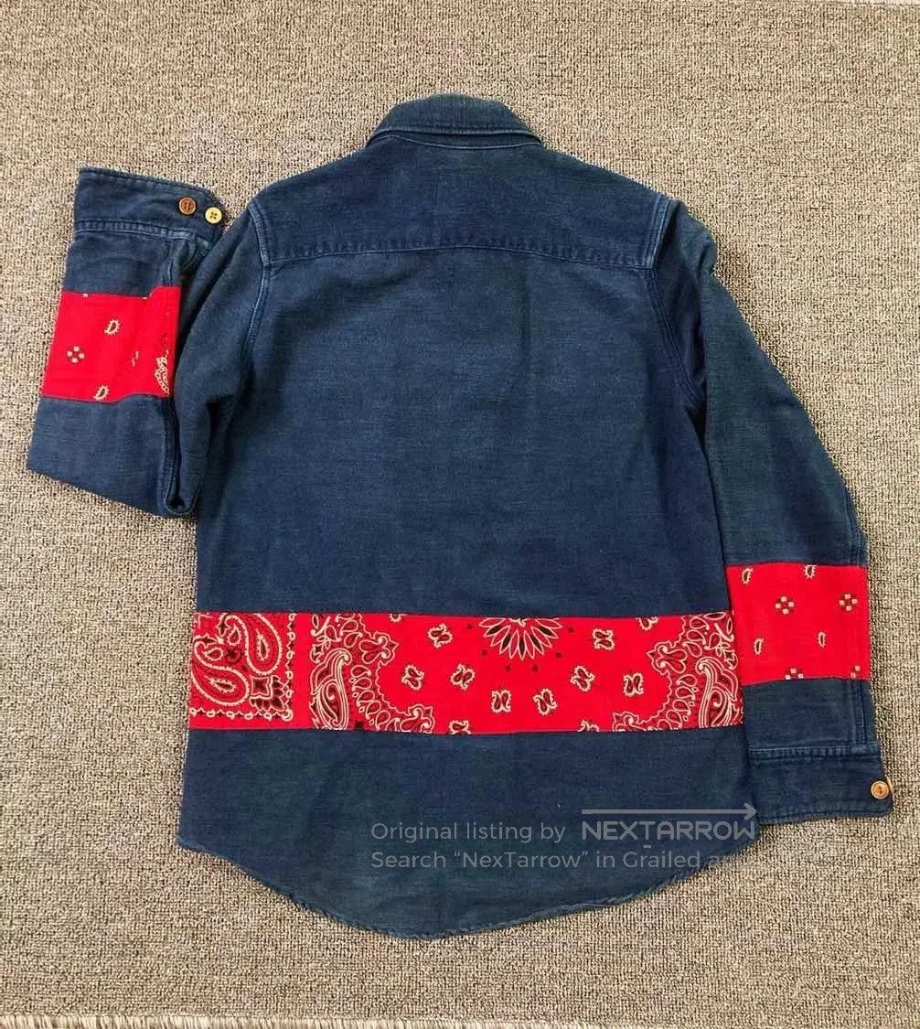 Visvim visvim ict Denim Paisley Shirt. Size US S / EU 44-46 / 1 - 2 Thumbnail