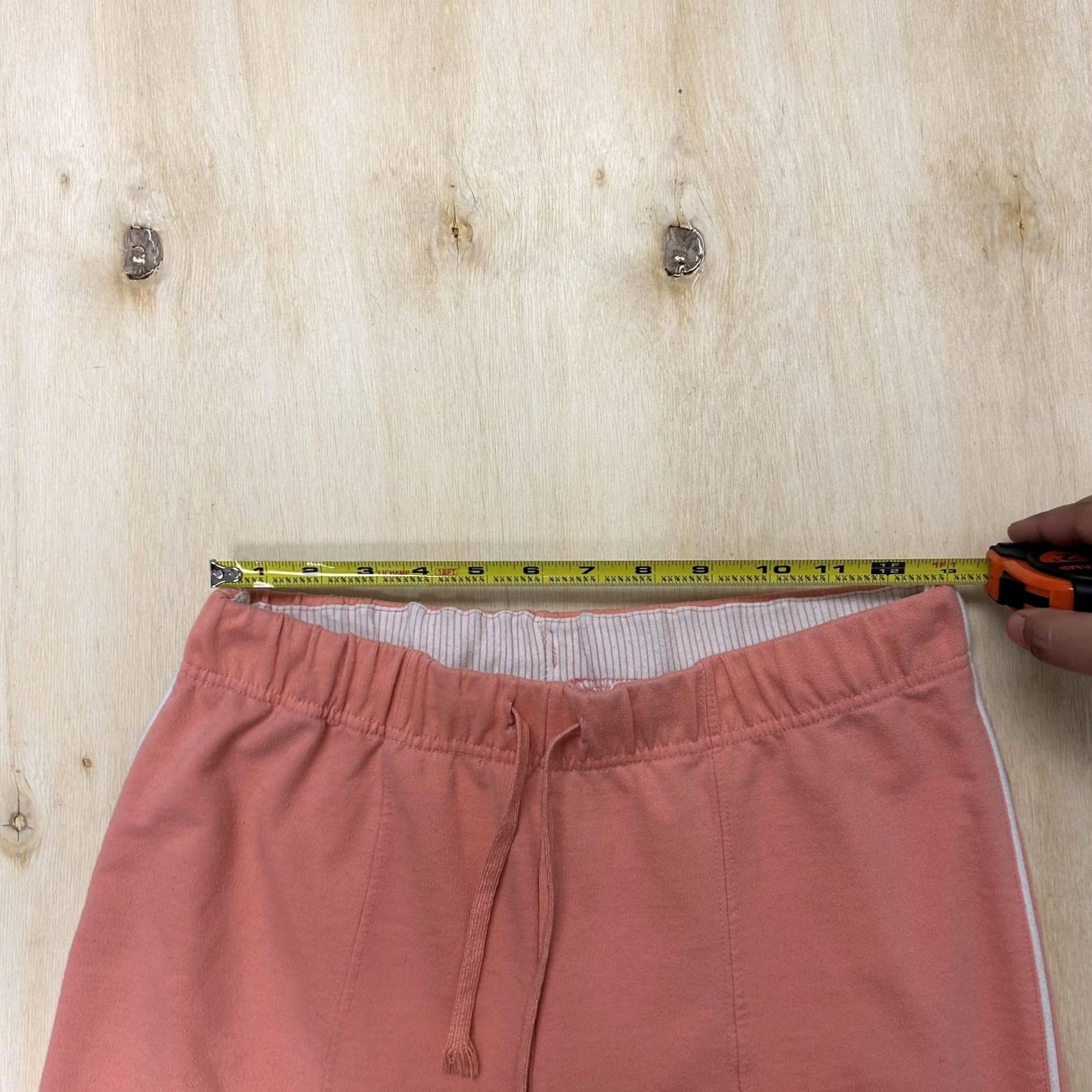 Pinko VINTAGE Fuda Sweatpants Womens Petite Medium Pink Knit Elastic Waist Loungewear Size 32" / US 10 / IT 46 - 5 Thumbnail