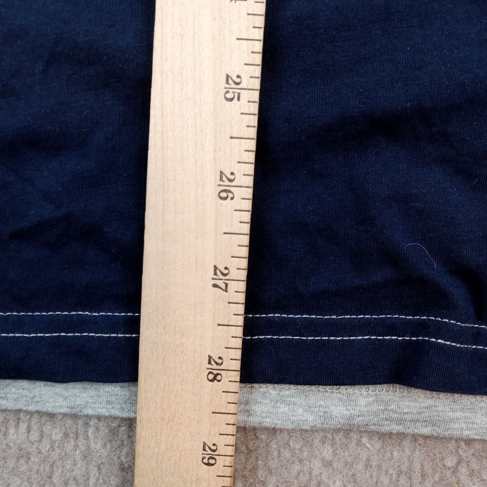Tommy Hilfiger Tommy Hilfiger Mens XXL Gray Blue Sleepwear Crew Neck Short Sleeve Size US 39 - 3 Thumbnail