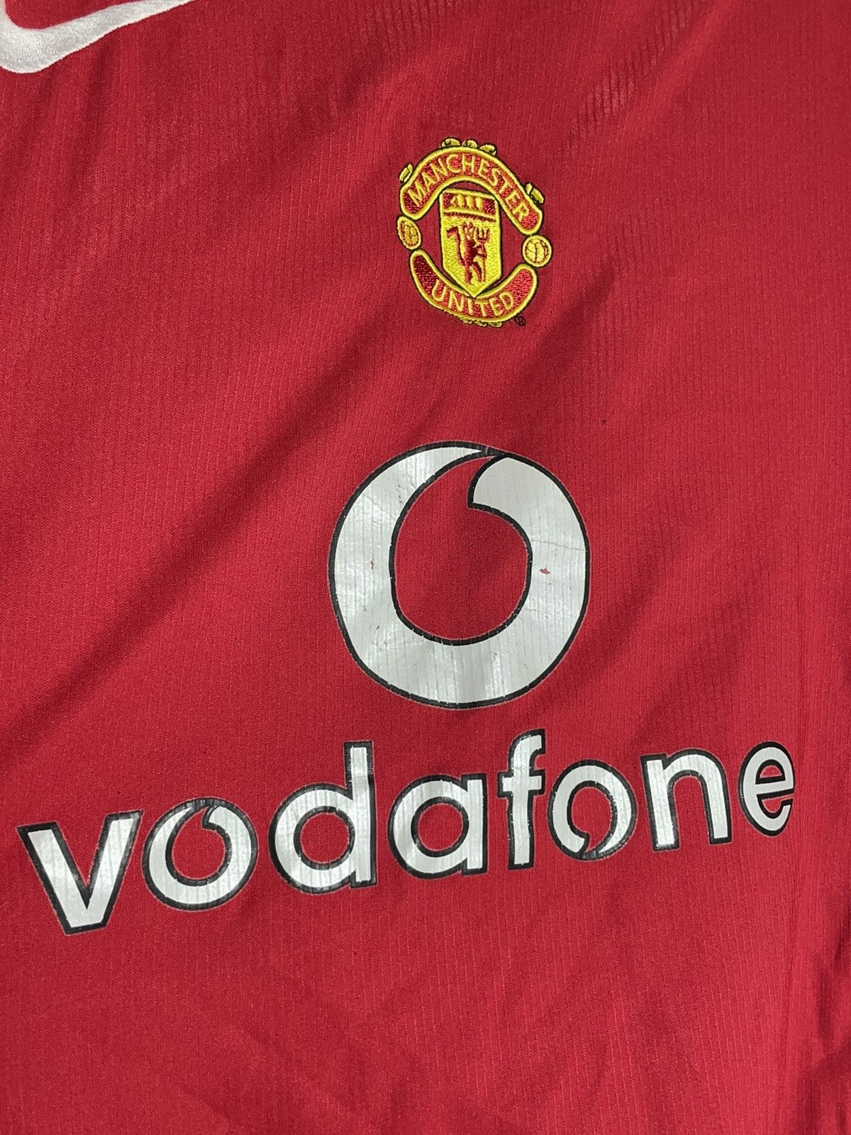 Nike × Vintage Manchester United Nike Vintage 2004/05 Home Football Shirt Size US M / EU 48-50 / 2 - 3 Thumbnail