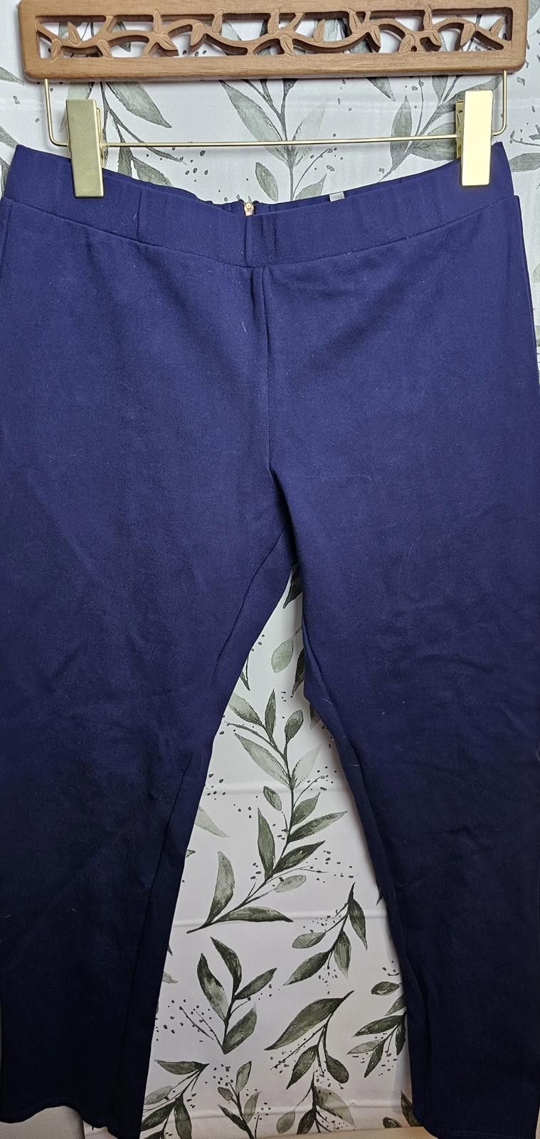 Other Julie Connally Pants Blue Womens Size M Capri Bakc Zipper Size 30" / US 8 / IT 44 - 3 Thumbnail