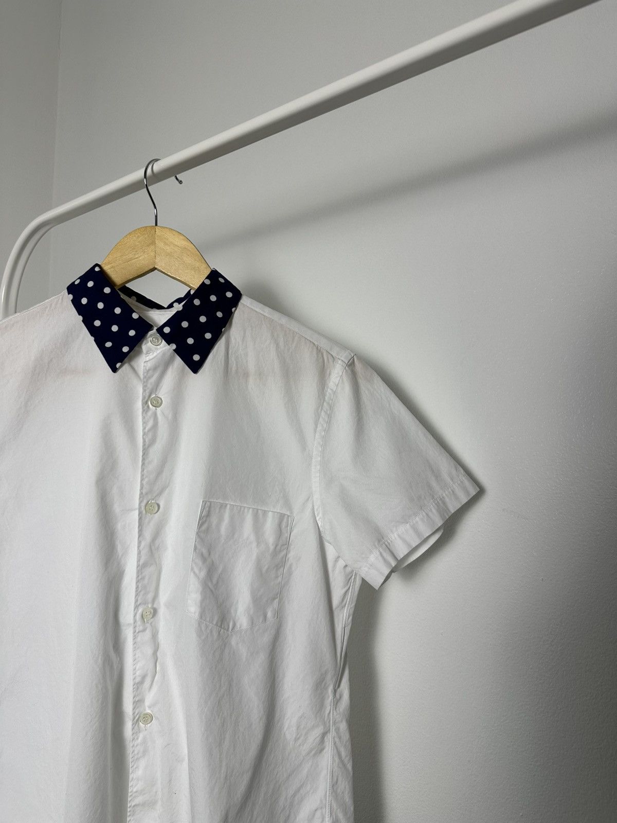 Comme des Garcons Comme Des Garçons Comme Des Garçons Polka Dot Collar Shirt Size L / US 10 / IT 46 - 3 Thumbnail