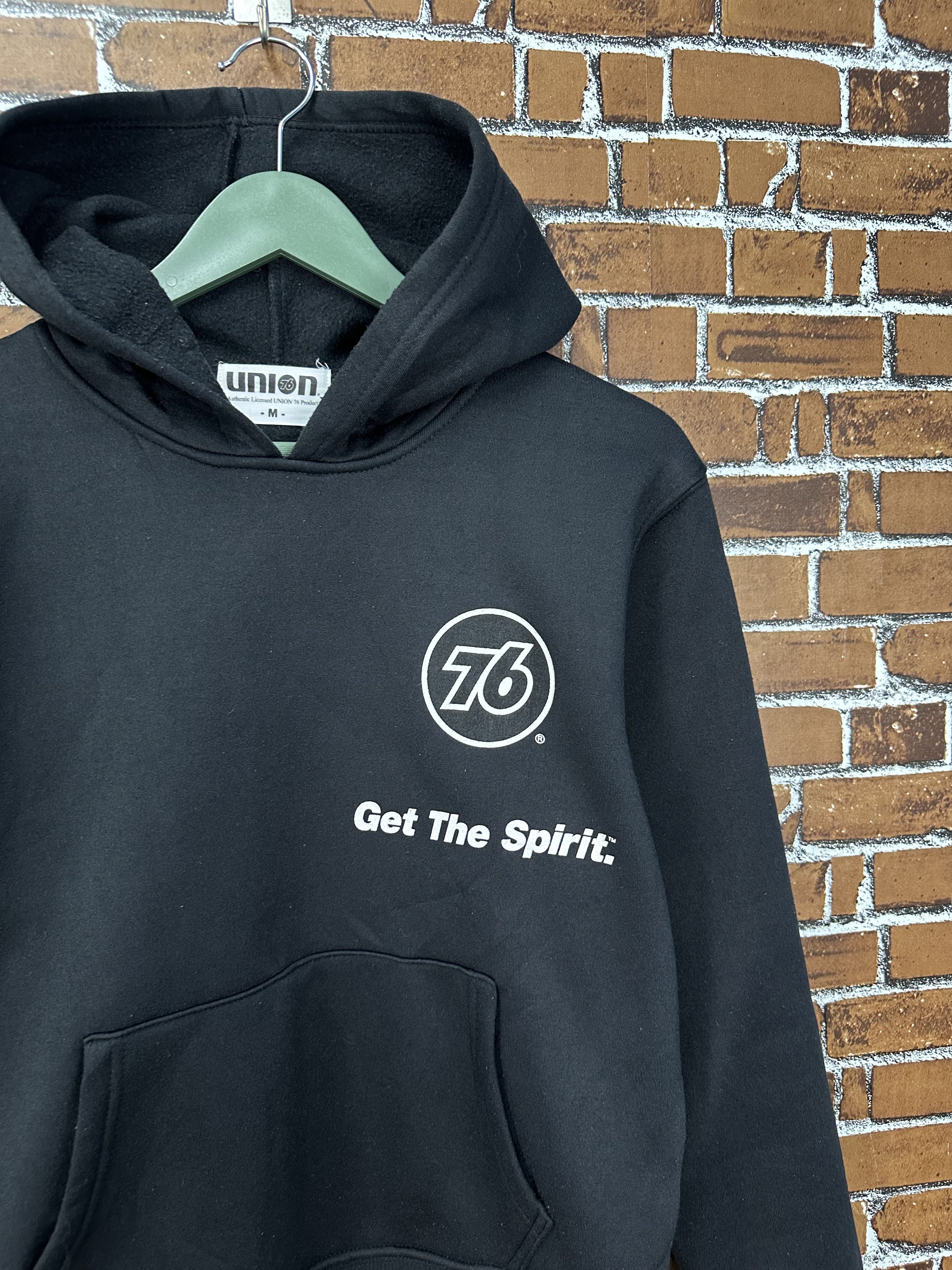 YELLOW CORN Vintage Union 76 Lubricant Yellow Corn Hoodie Z497 Size US M / EU 48-50 / 2 - 4 Thumbnail