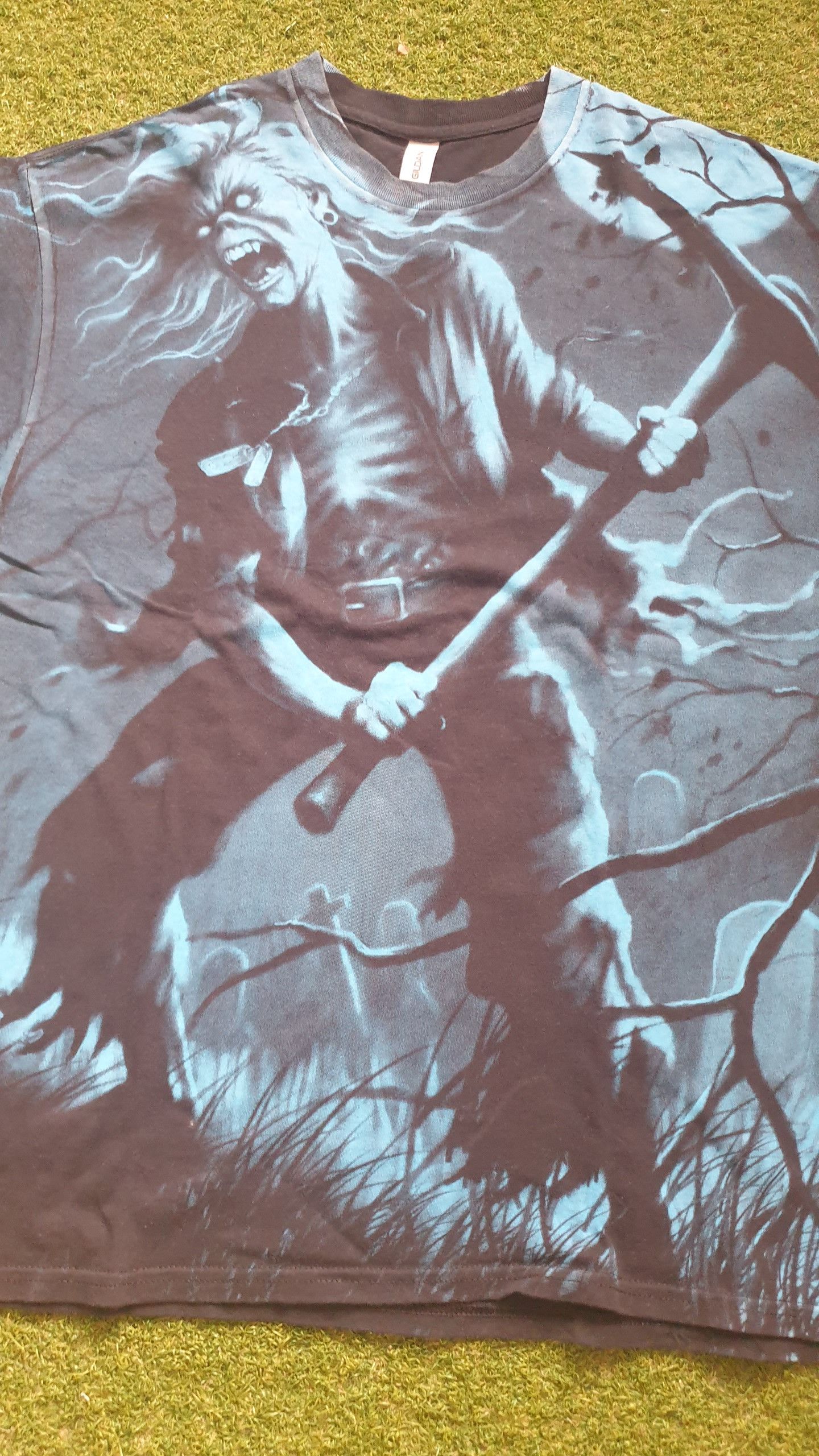 Band Tees × Gildan Iron Maiden - R.I.P Benjamin Breeg Size US XL / EU 56 / 4 - 2 Thumbnail