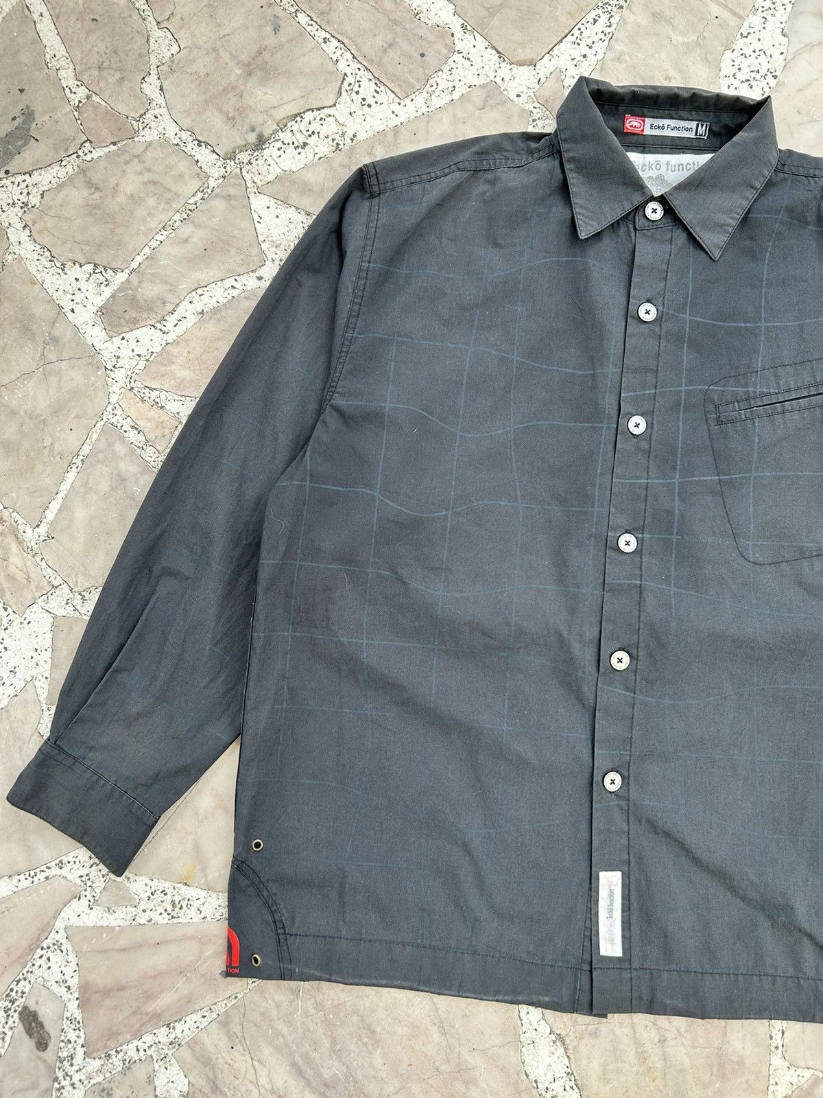 Ecko Unltd. Ecko Function Button Up Collar Black Size US L / EU 52-54 / 3 - 4 Thumbnail