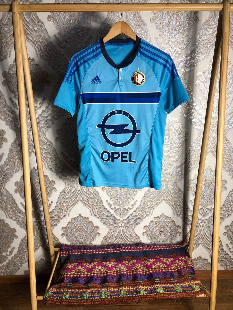Adidas VINTAGE ADIDAS FC FEYENOORD NETHERLANDS SOCCER JERSEY RETRO Size US S / EU 44-46 / 1 - 1 Thumbnail