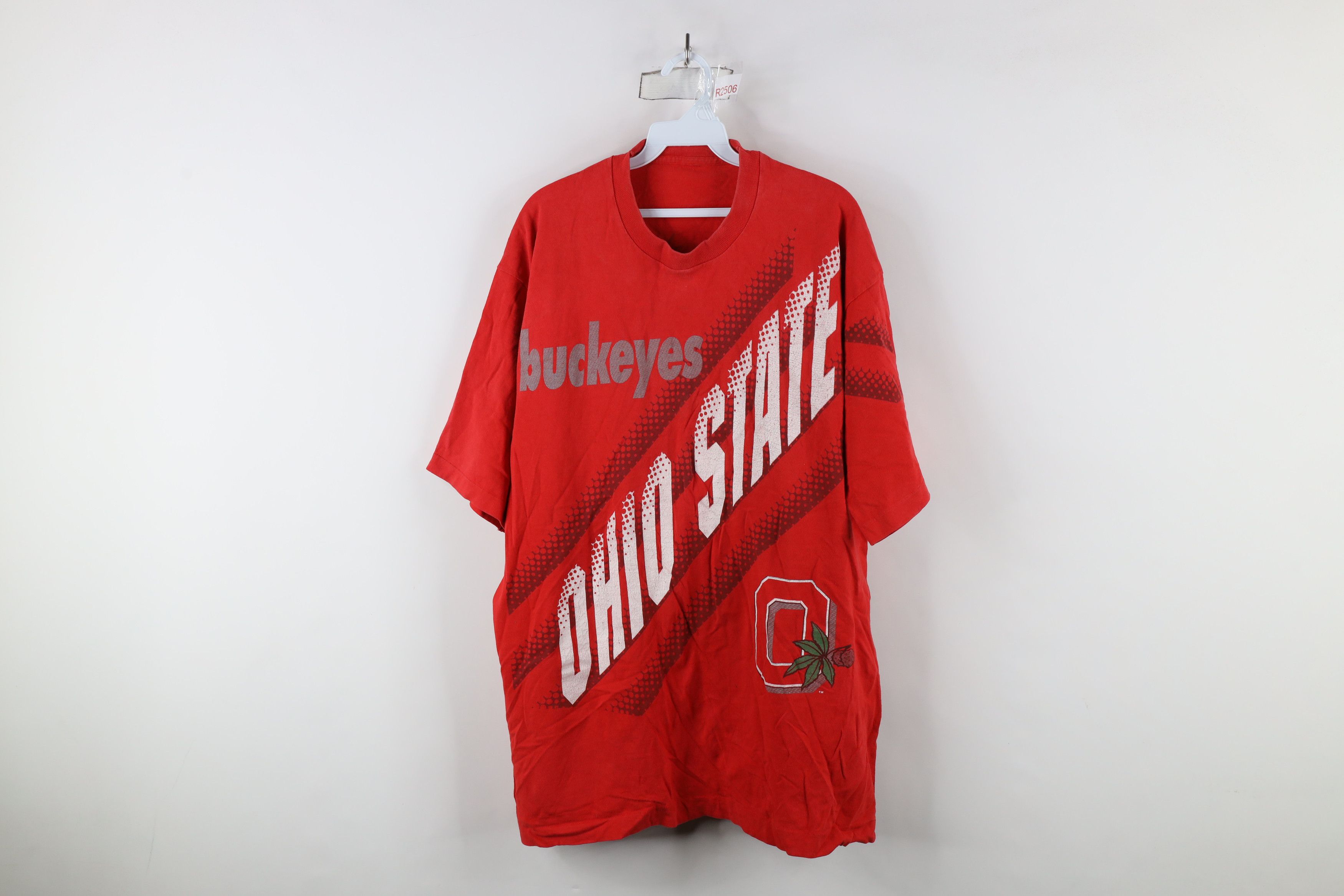 Vintage 90s All Over Print Ohio State University T-Shirt