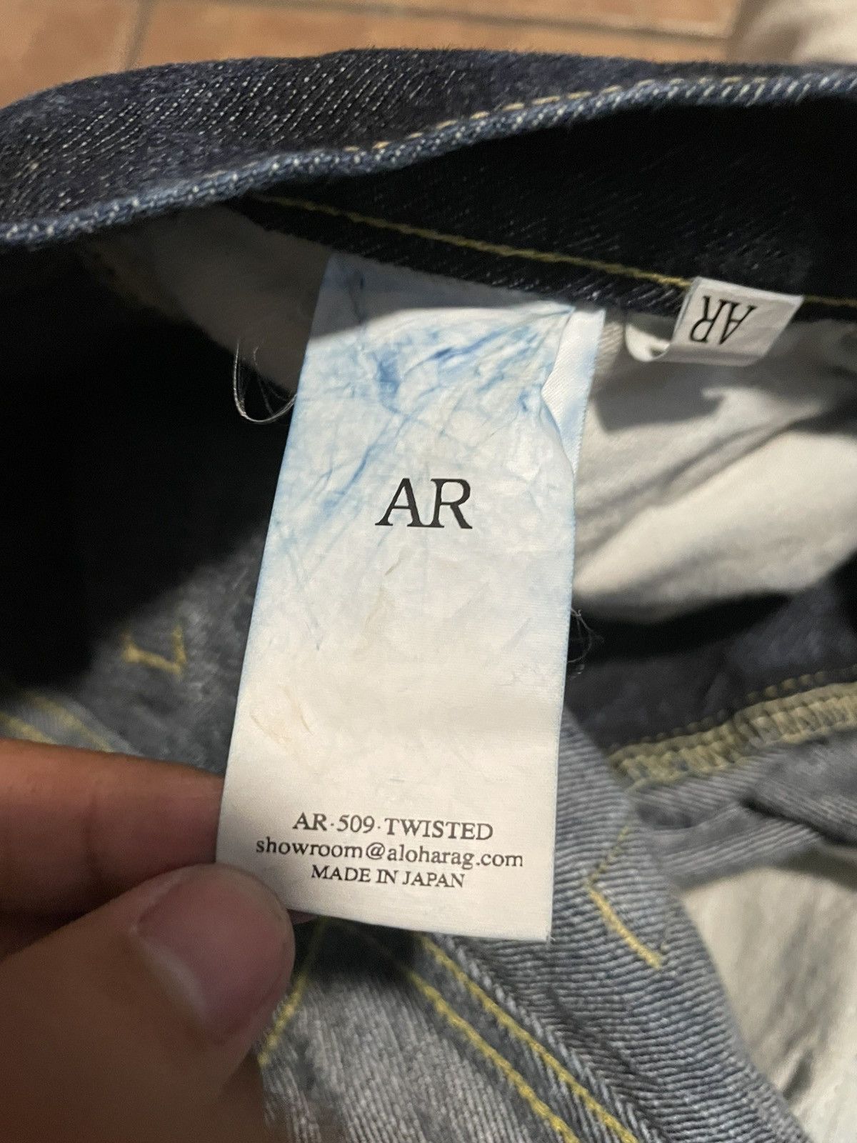 Japanese Brand × Vintage AR Japanese Selvedge Denim Size US 31 - 6 Thumbnail