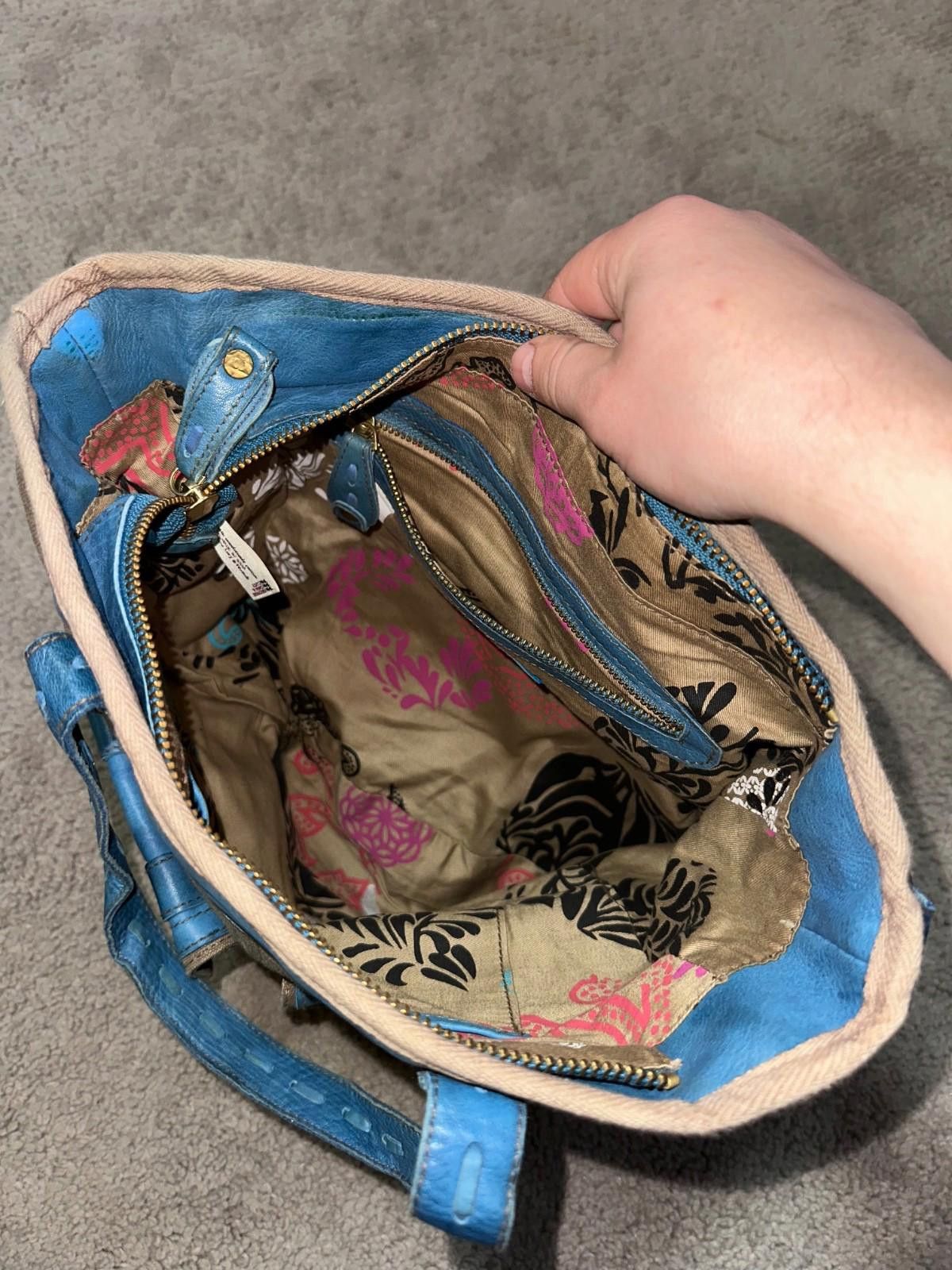 George Gina & Lucy George Gina Lucy Handbag Breige Blue Size ONE SIZE - 7 Thumbnail