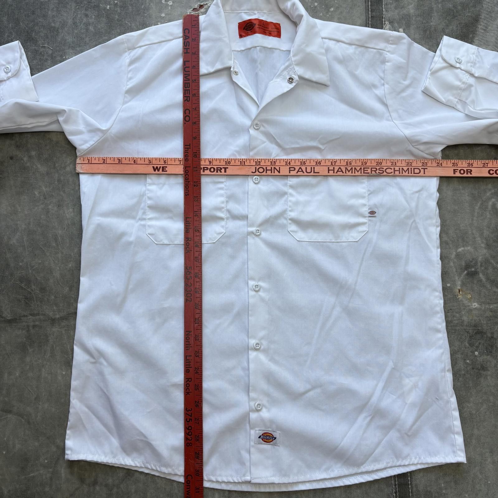 Dickies Vintage 90s Y2K Dickies Painter Workwear Button Up Shirt Size US L / EU 52-54 / 3 - 5 Thumbnail