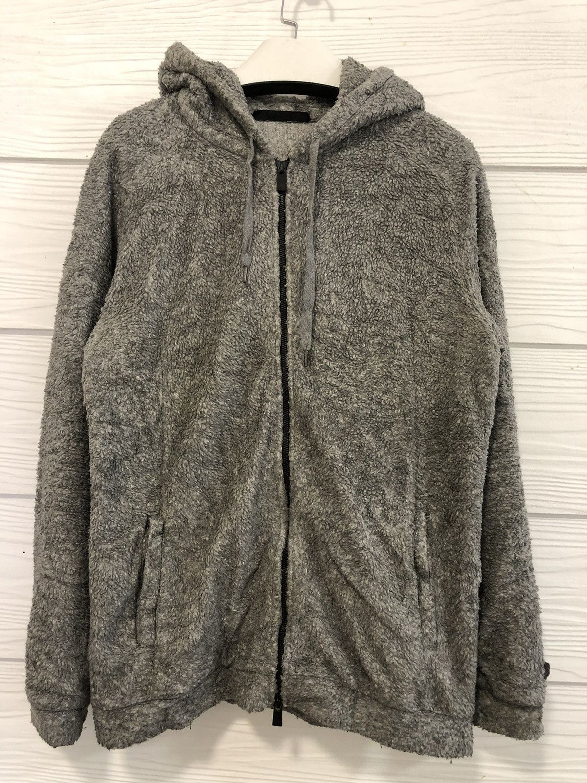 image of Tatras Made In Poland Fleece Jacket in Grey, Men's (Size Large)