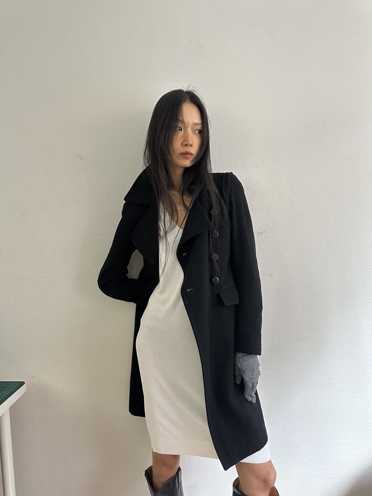 Ann Demeulemeester Ann demeulemeester wool napoleon coat Size M / US 6-8 / IT 42-44 - 15 Thumbnail