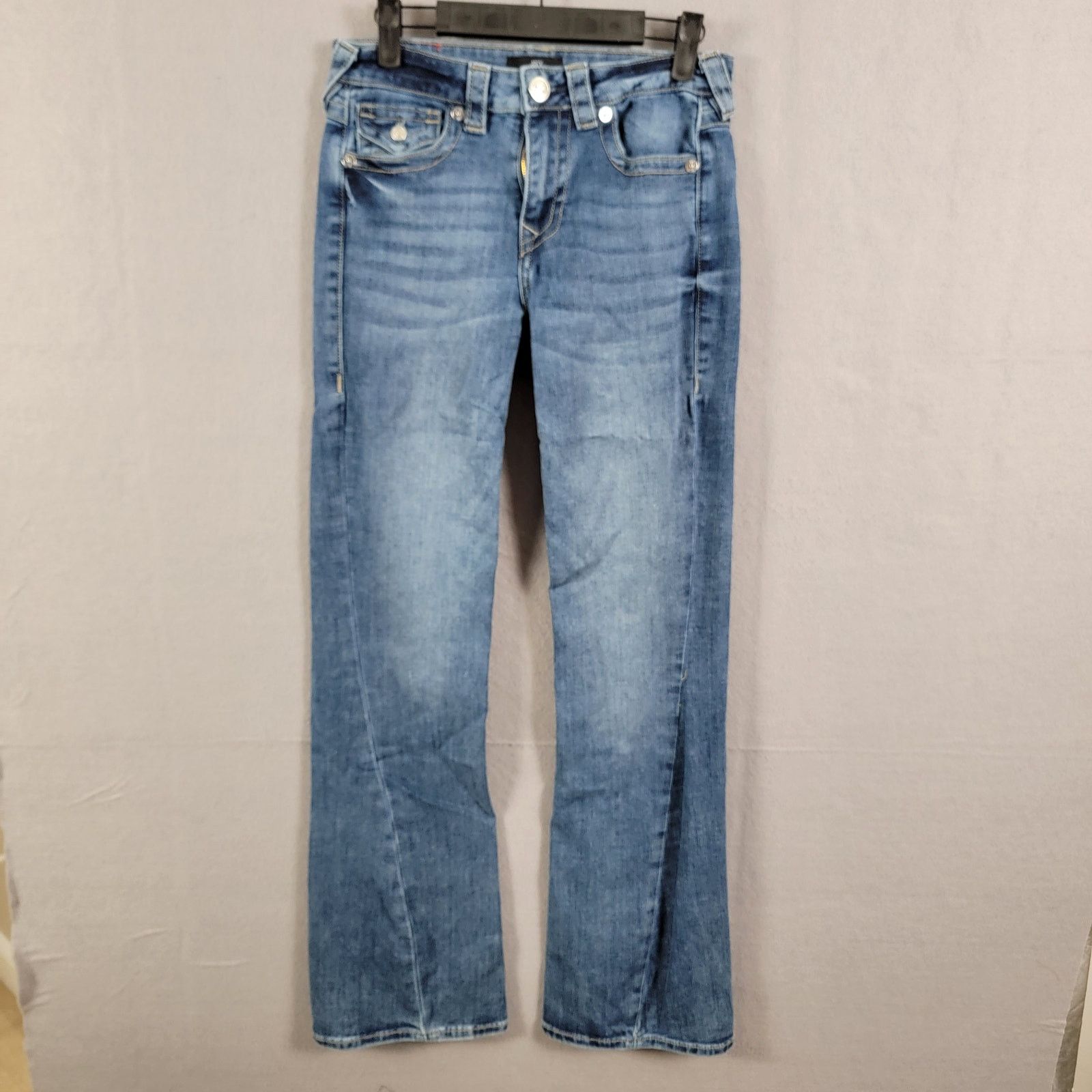 True Religion True Religion Joey Flare Jeans - Vintage Blue - Size 27 291 Size 27" / US 4 / IT 40 - 2 Thumbnail