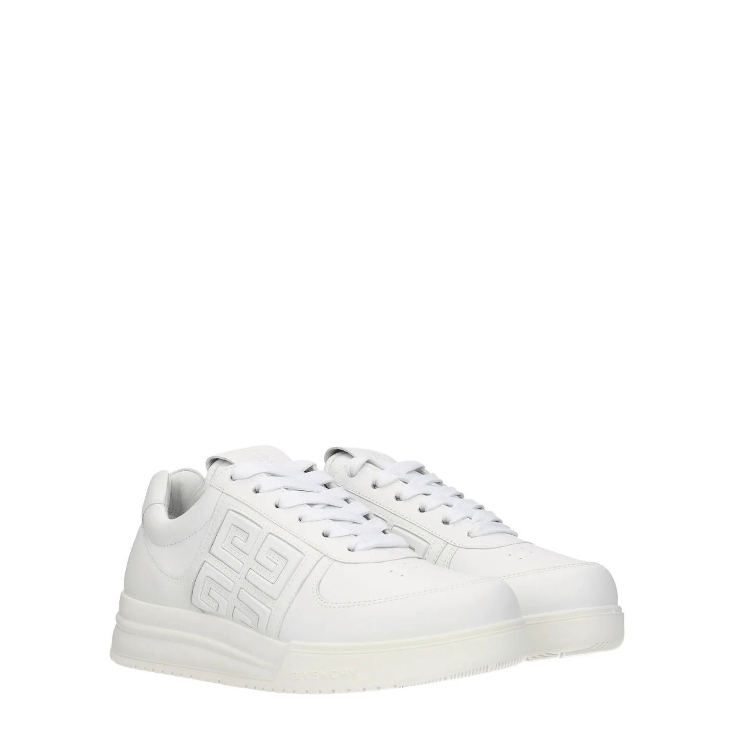 Givenchy ob1o1e1124 Leather Sneakers in White Size US 6.5 / IT 36.5 - 2 Thumbnail