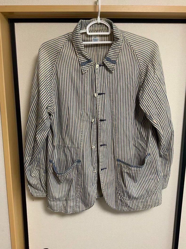 Porter Classic Porter Classic Striped Jacket Coat Size US M / EU 48-50 / 2 - 1 Thumbnail