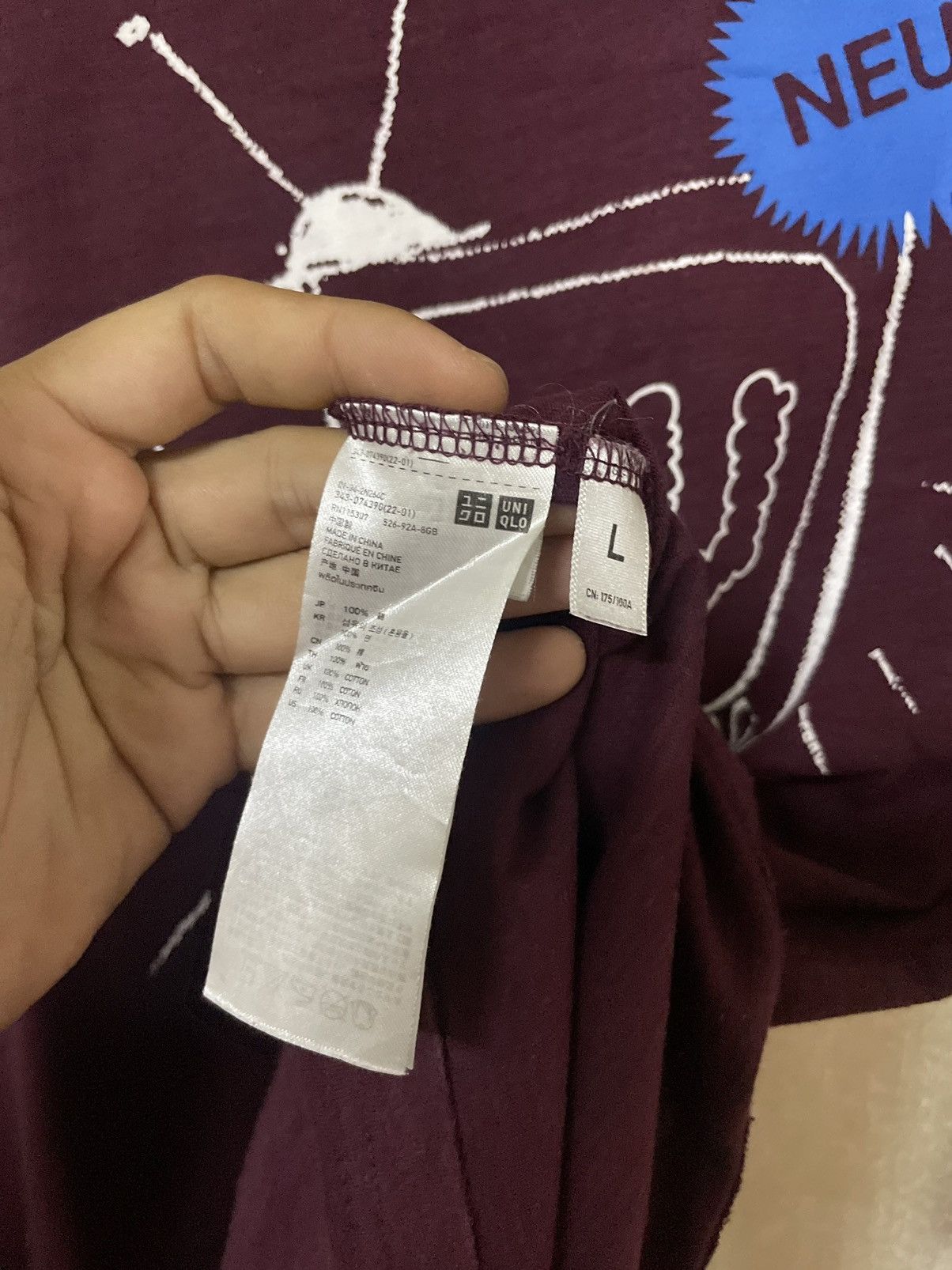 Japanese Brand × Undercover UNDERCOVER TV UNIQLO TEE Size US L / EU 52-54 / 3 - 7 Thumbnail