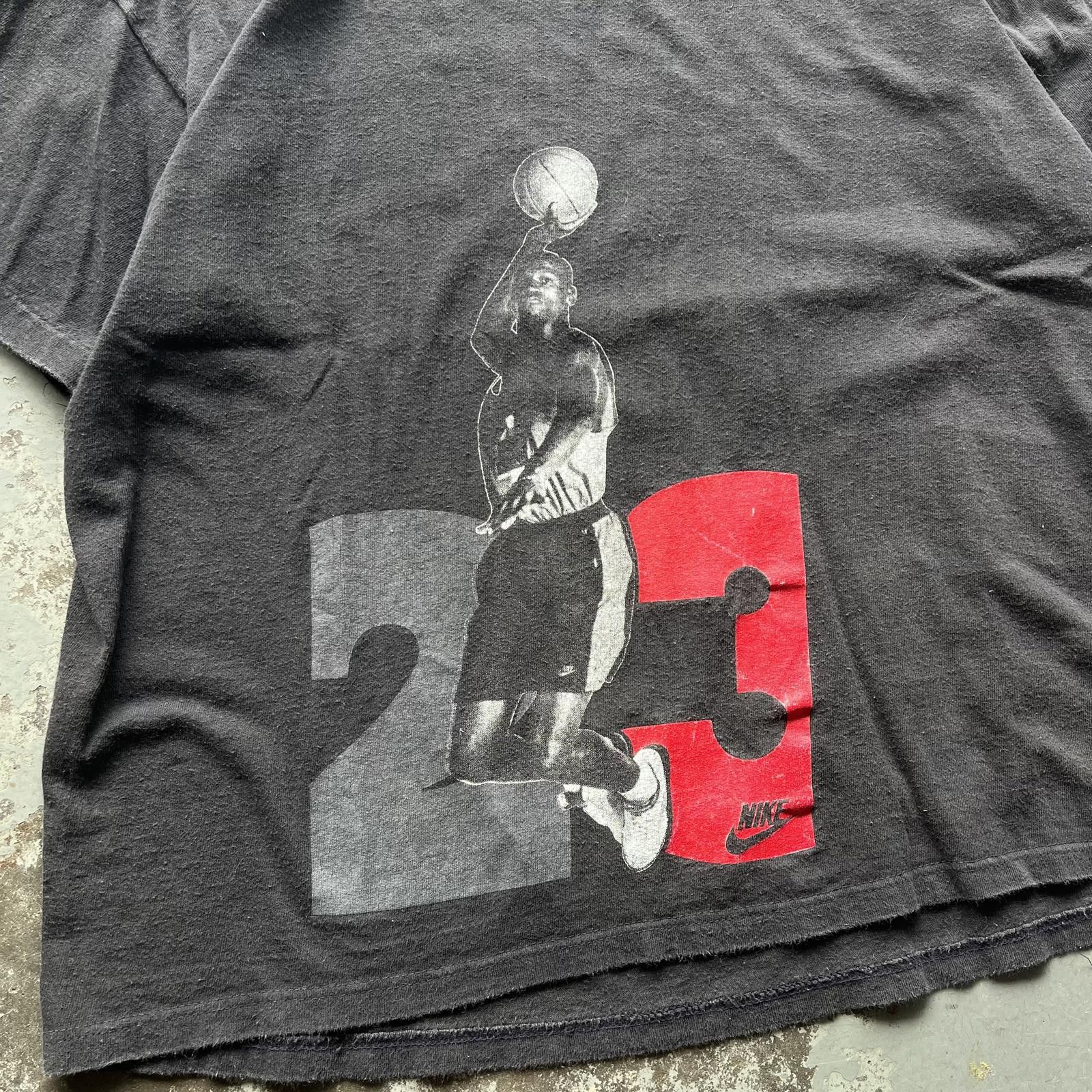Nike × Vintage Vintage 90s Nike Michael Jordan 23 Dunk Basketball Shirt Size US M / EU 48-50 / 2 - 5 Thumbnail