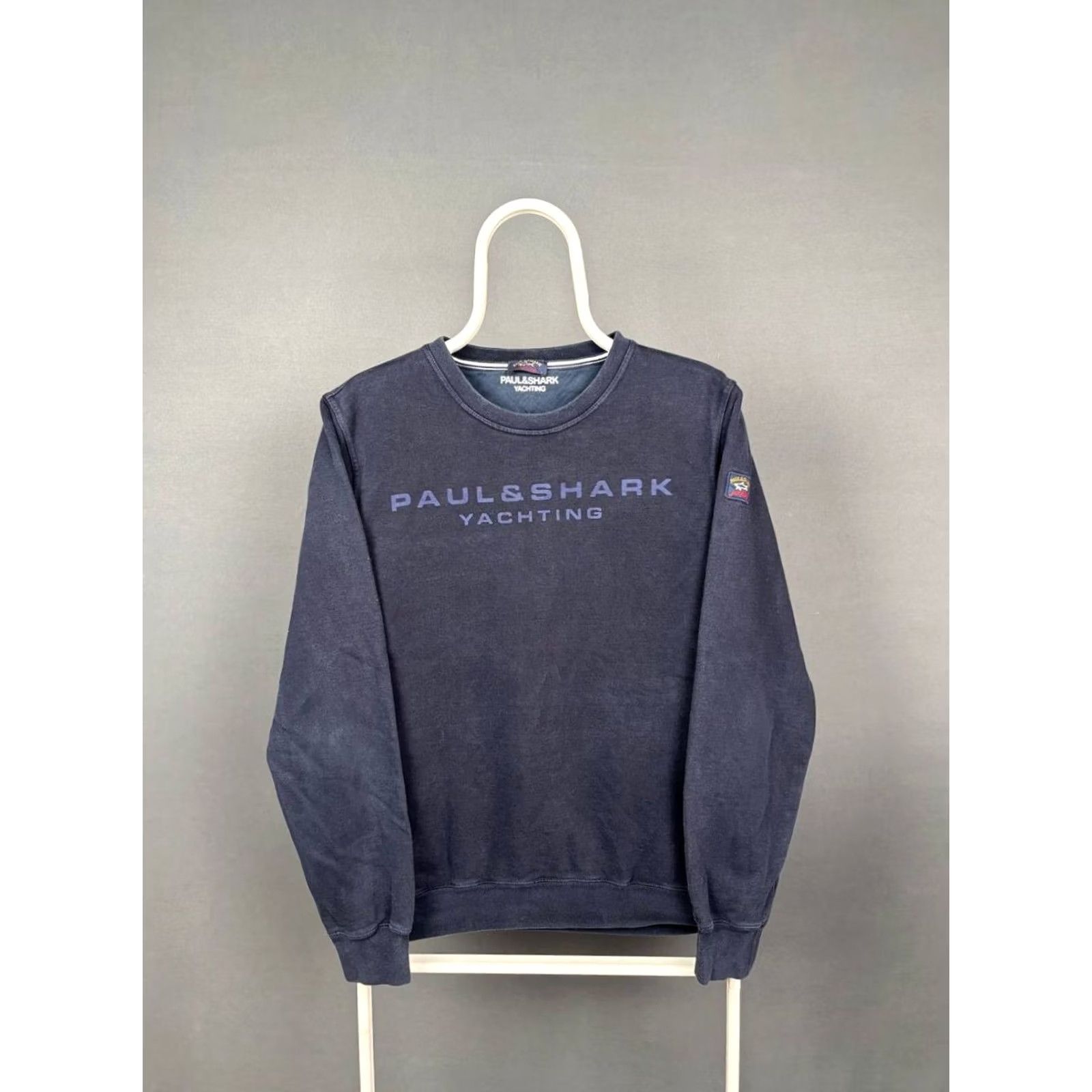 Paul & Shark Paul & Shark Mens Sweatshirt L Blue Cotton Long Sleeve Crew Neck Pullover Size US L / EU 52-54 / 3 - 2 Thumbnail