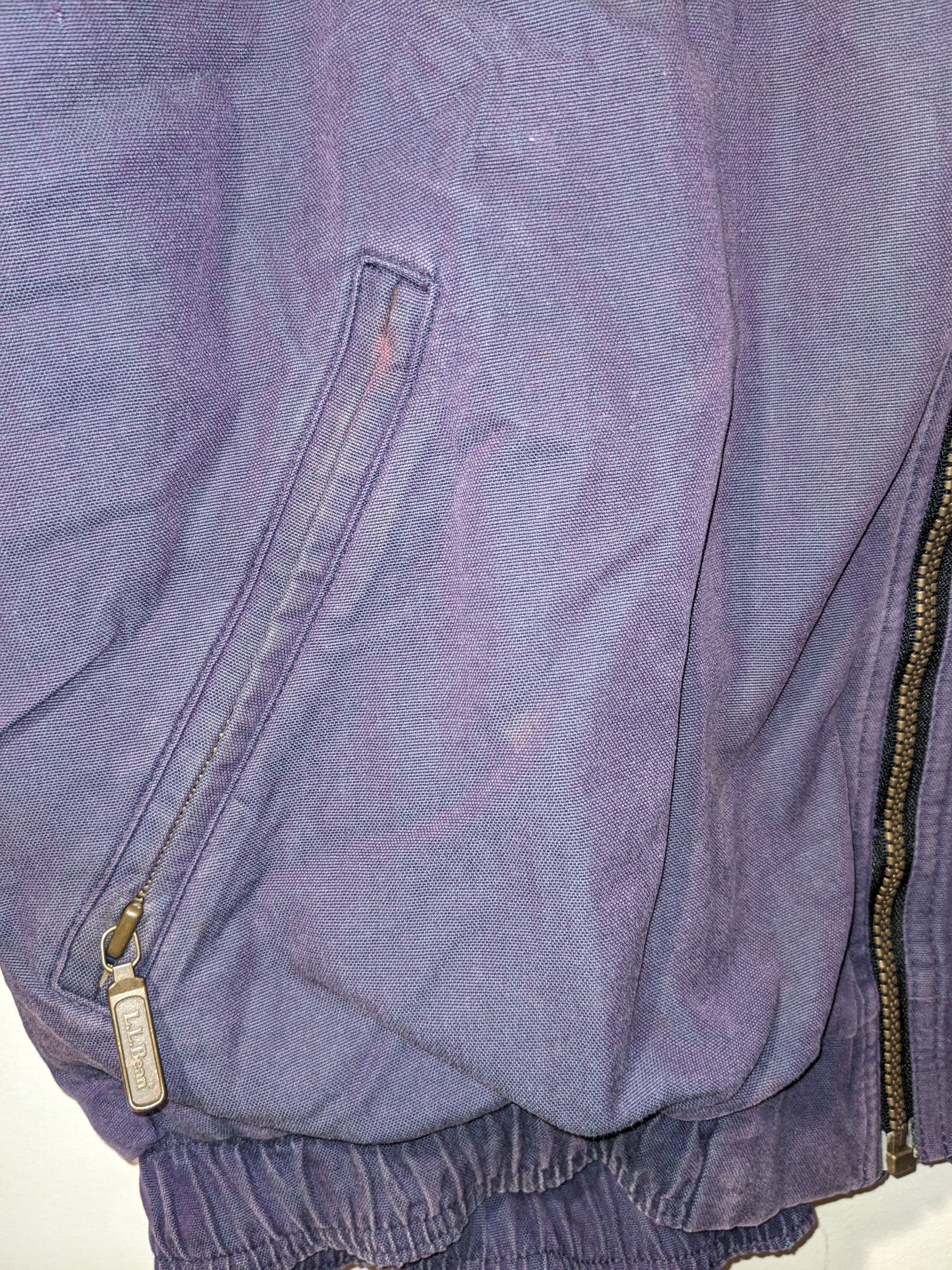 L.L. Bean × Vintage Vintage 90s L.L. Bean Purple Lined Blanket Detroit Jacket Size US L / EU 52-54 / 3 - 5 Thumbnail