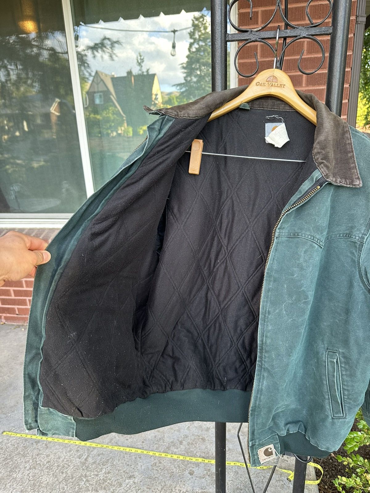 Carhartt Rare Vintage MADE IN USA Carhartt Santa Fe Bomber XL Size US XL / EU 56 / 4 - 4 Thumbnail
