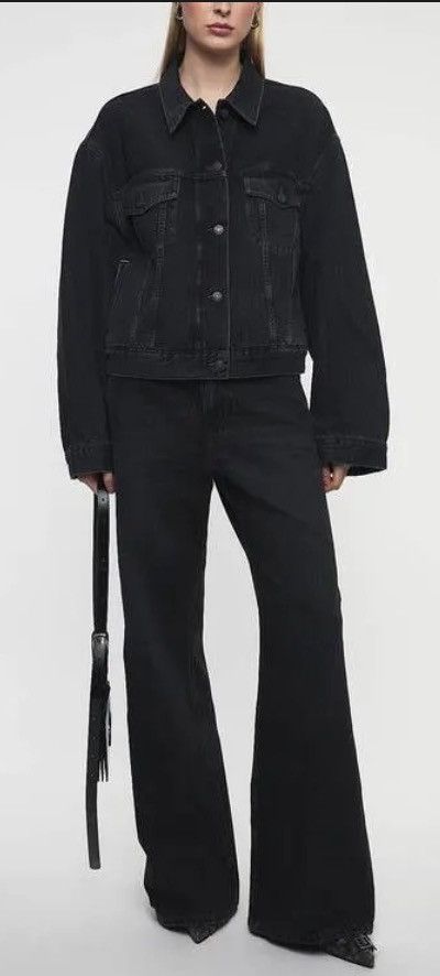 Acne Studios Acne Studios Denim Jacket - Relaxed Cropped Fit Size S / US 4 / IT 40 - 2 Thumbnail