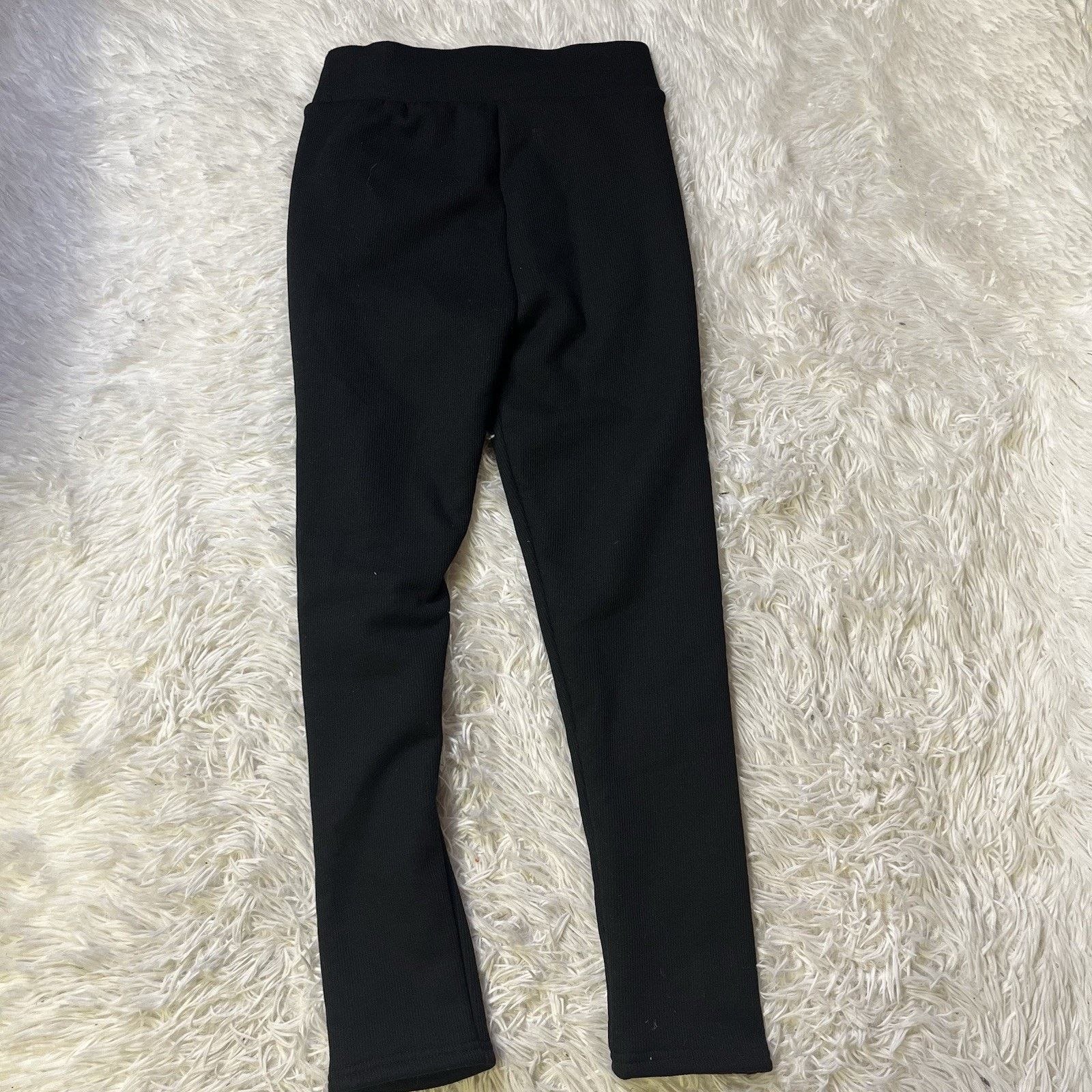 Other Menaic Women Mid-Rise Leggings Black Yoga Polyester Blend L Size 38" / US 16 / IT 52 - 3 Thumbnail