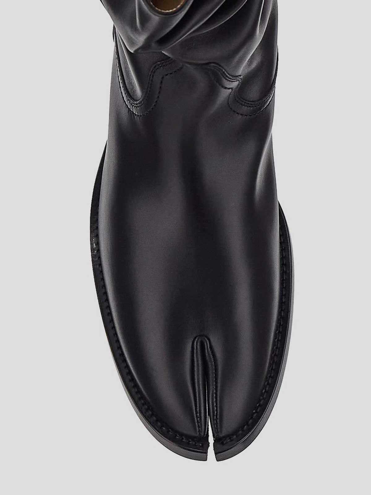 Maison Margiela o1w1db11225 Tabi Ankle Boots in Black Size US 9 / EU 42 - 4 Thumbnail