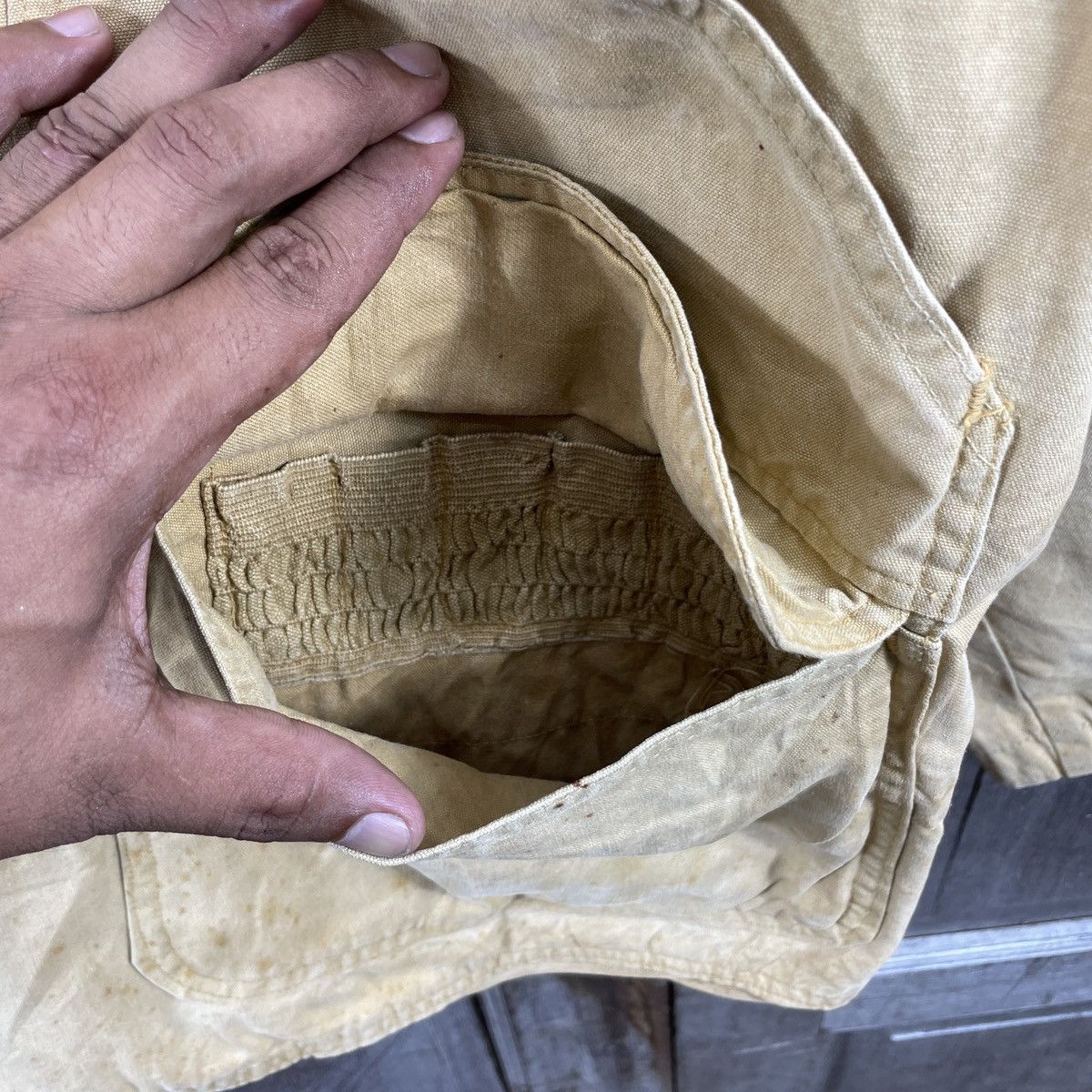 Japanese Brand × Vintage Vintage Japanesebrand Distressed Workers Jacket Size US L / EU 52-54 / 3 - 7 Thumbnail