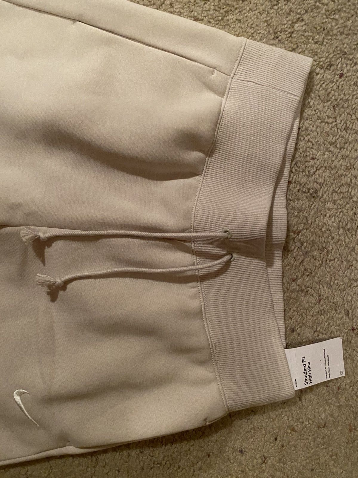 Nike Nike Cream Wide Leg Sweatpants Size 28" / US 6 / IT 42 - 3 Thumbnail
