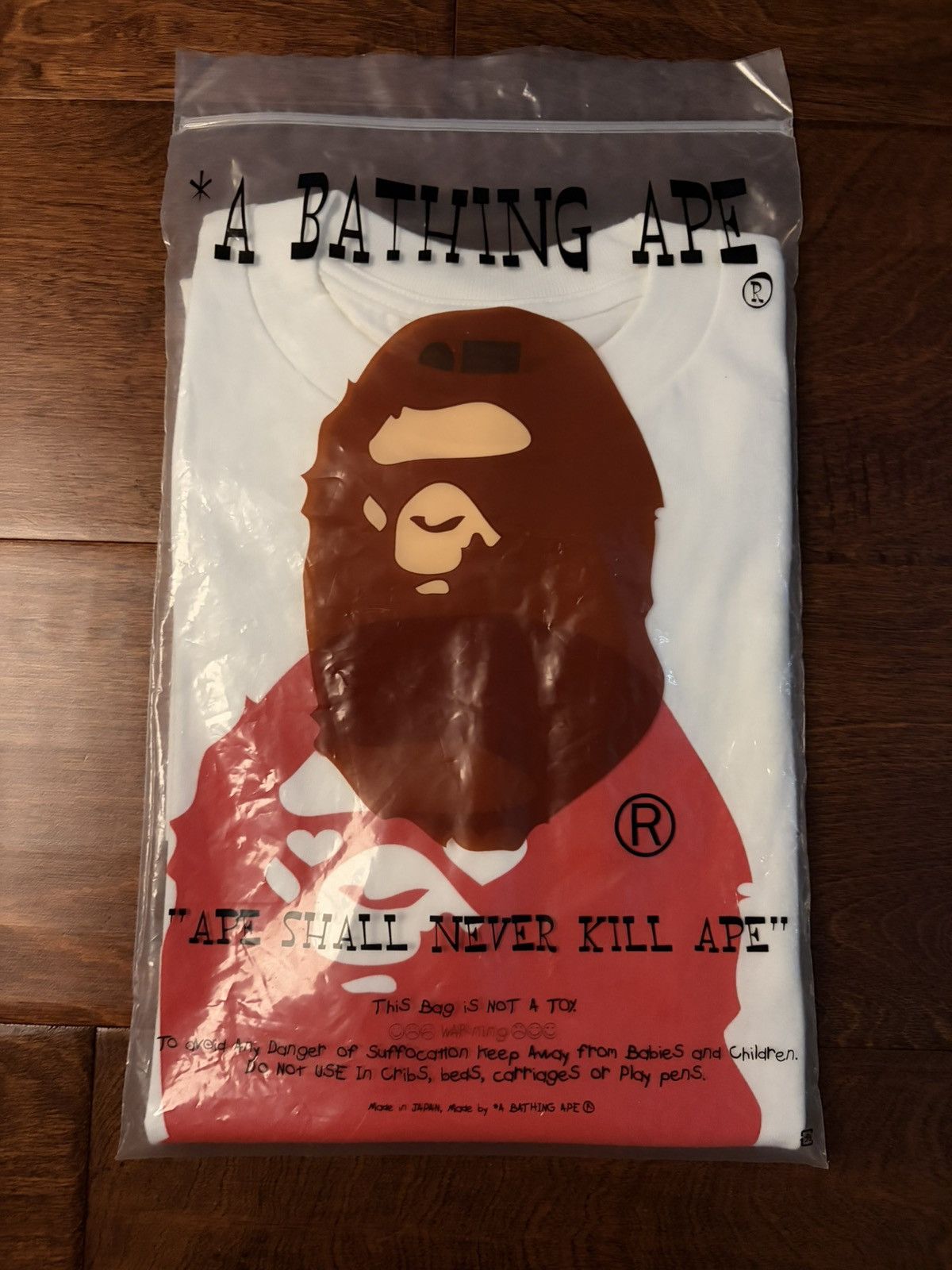 Bape Bape Valentines 2007 tee Size US M / EU 48-50 / 2 - 4 Thumbnail