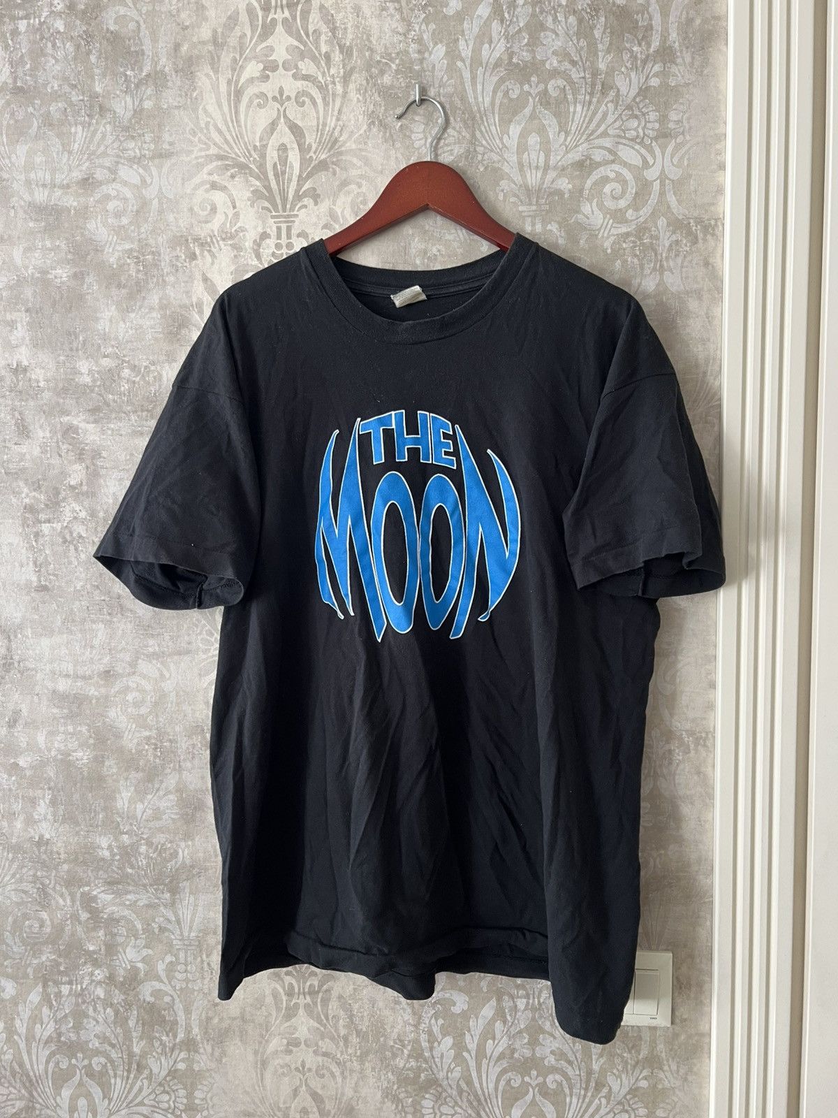Vintage Vintage The Moon Single Stitsh Tee screen stars 90s Size US XL / EU 56 / 4 - 1 Thumbnail