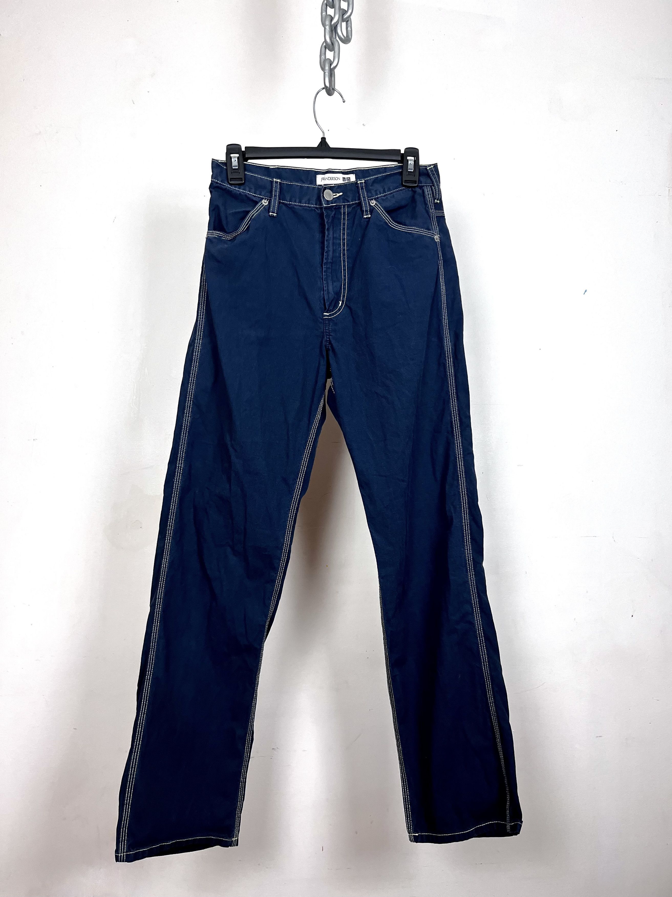 JW Anderson × Uniqlo JW Anderson x Uniqlo Navy Cotton Pant Size 30" / US 8 / IT 44 - 2 Thumbnail