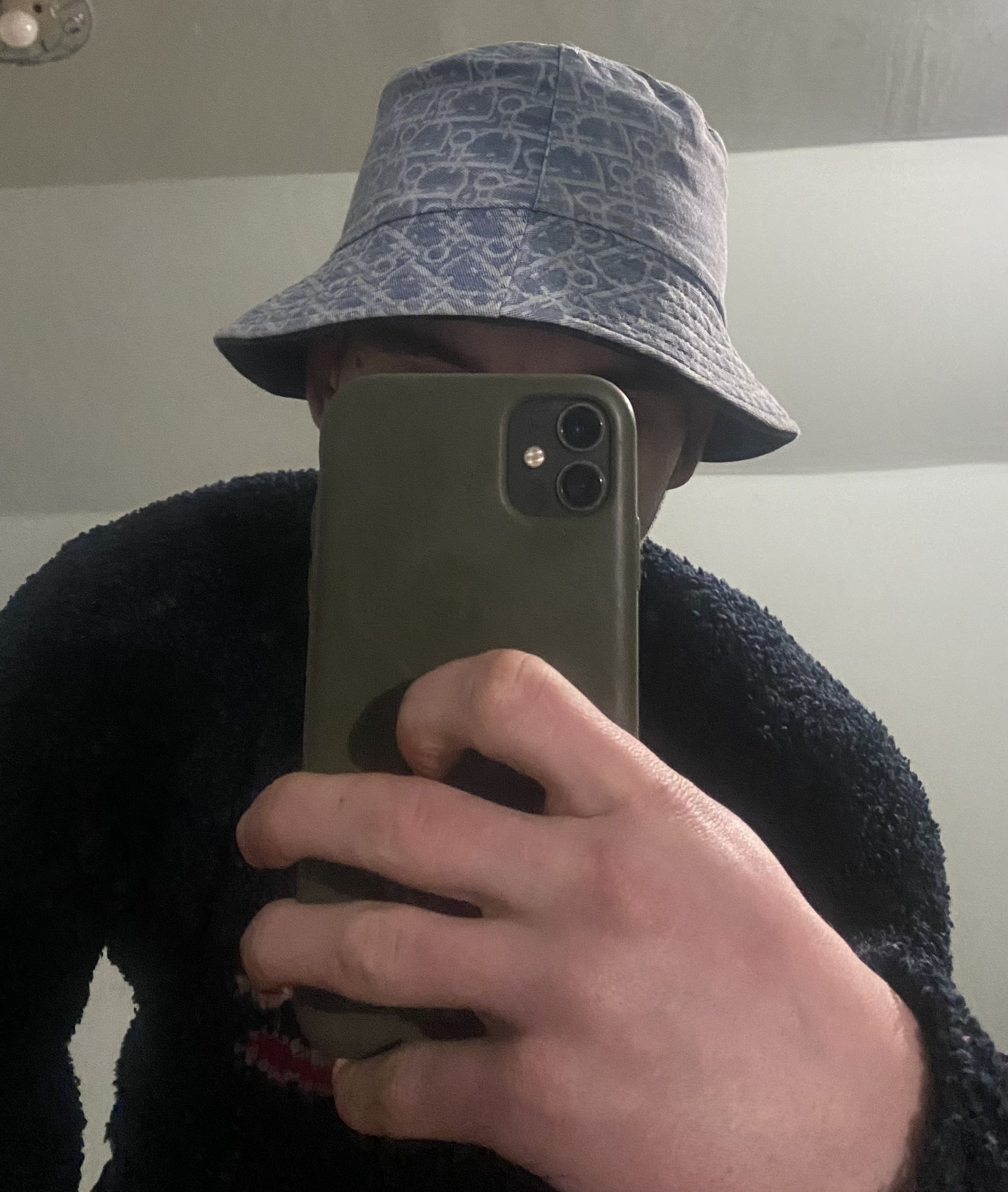 Christian Dior Monsieur Vintage Christian Dior Monogram Jeans Bucket Hat Panama Hat Size ONE SIZE - 6 Thumbnail