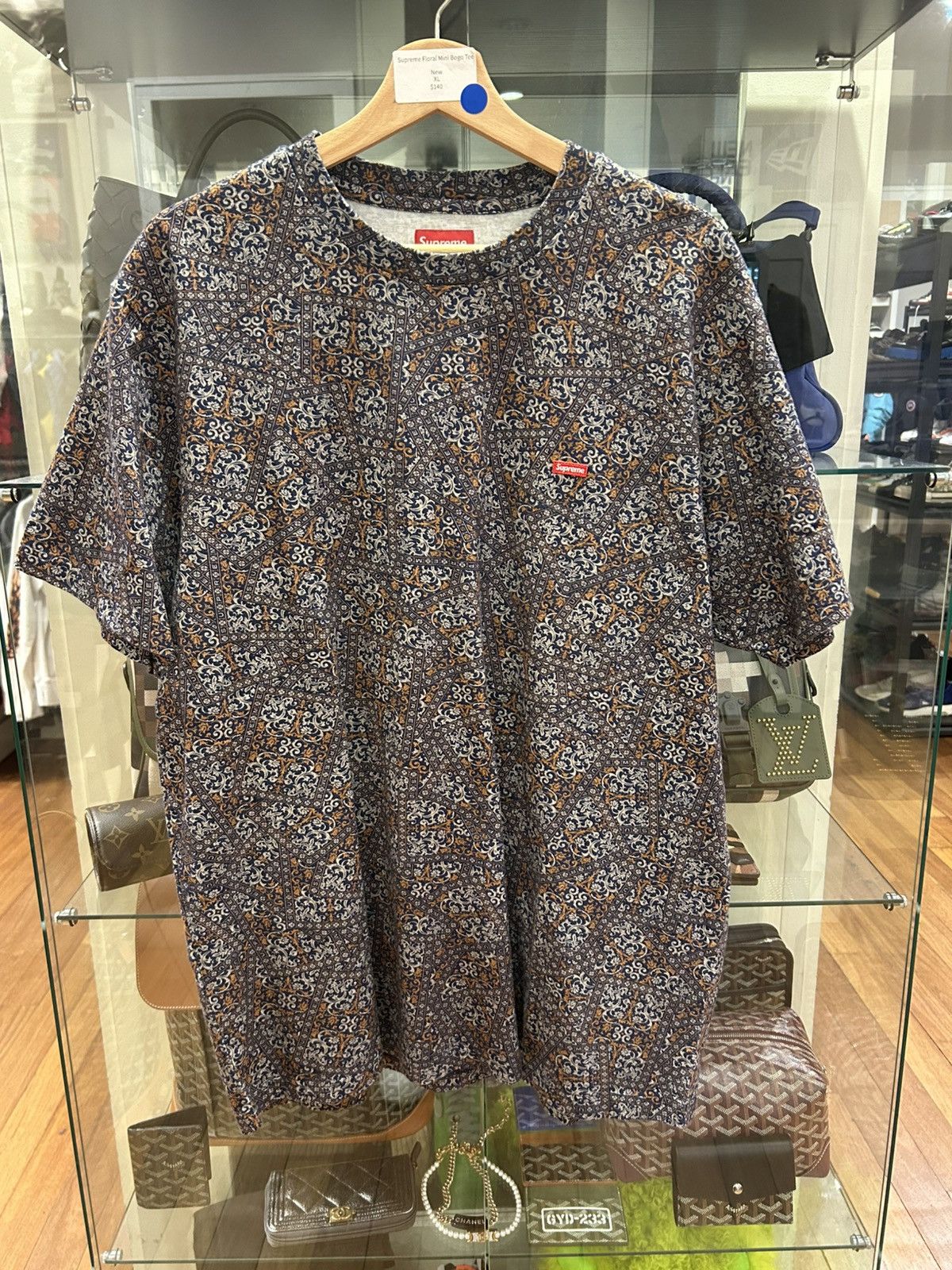 Supreme Supreme Small Box Floral Tee Size US XL / EU 56 / 4 - 1 Thumbnail