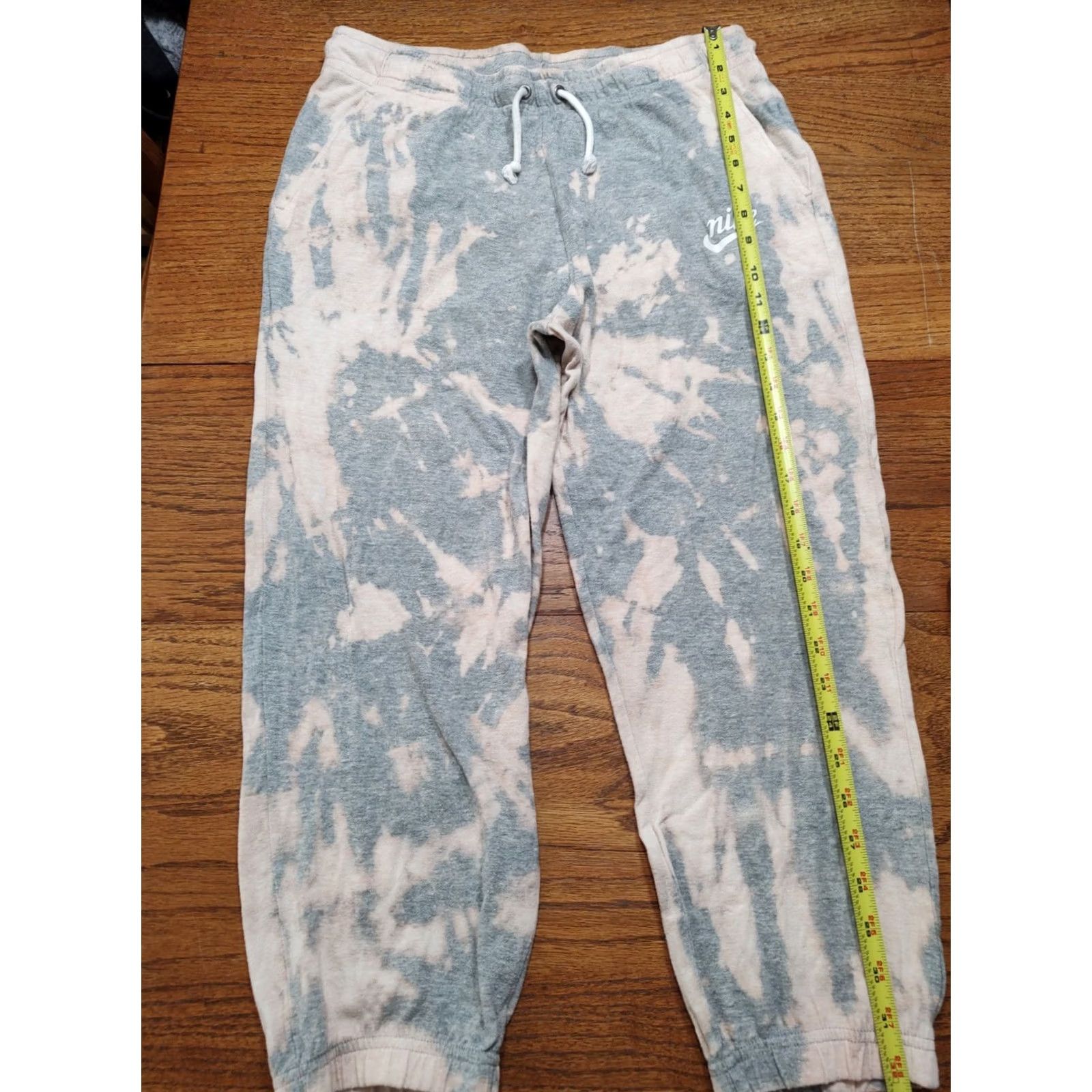 Nike Nike Womens Gray Jogger Sweatpants Tie Dye Acid Wash Medium Size 32" / US 10 / IT 46 - 6 Thumbnail