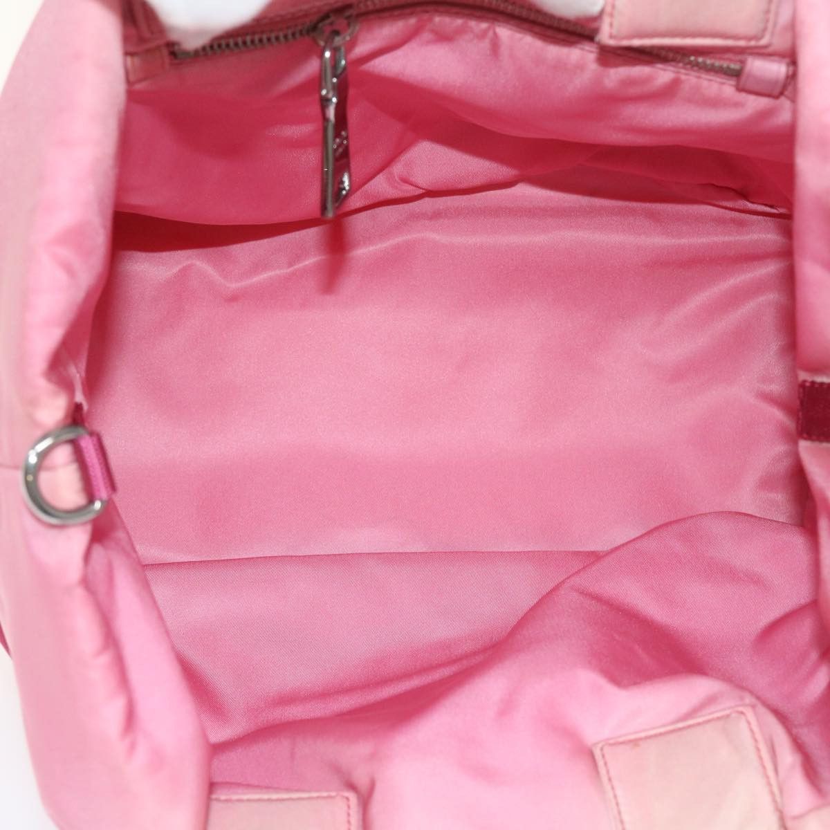 Prada PRADA Hand Bag Nylon Pink Size ONE SIZE - 11 Thumbnail