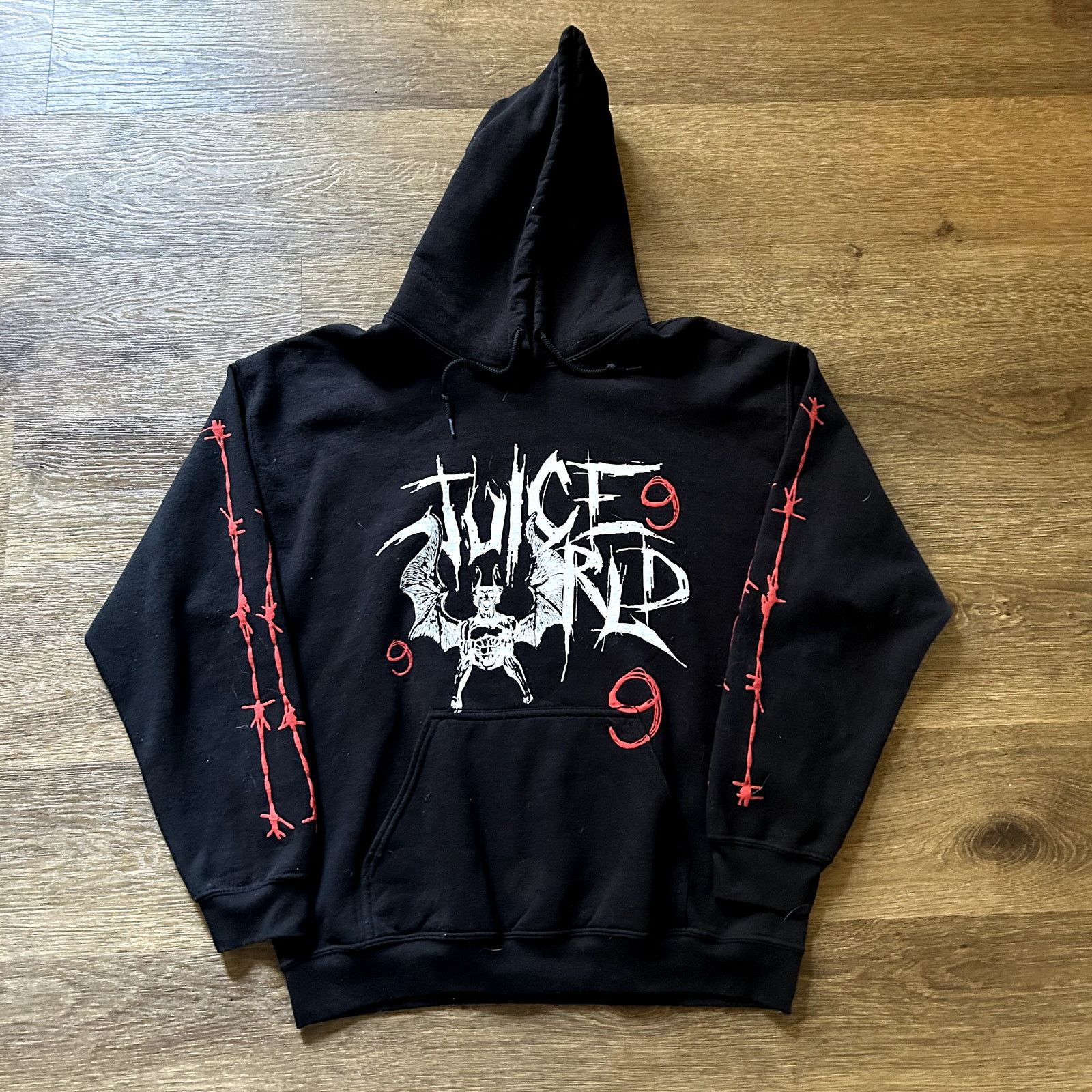 Gildan Juice WRLD 999 Shadows in my Room Hoodie Size US L / EU 52-54 / 3 - 1 Thumbnail