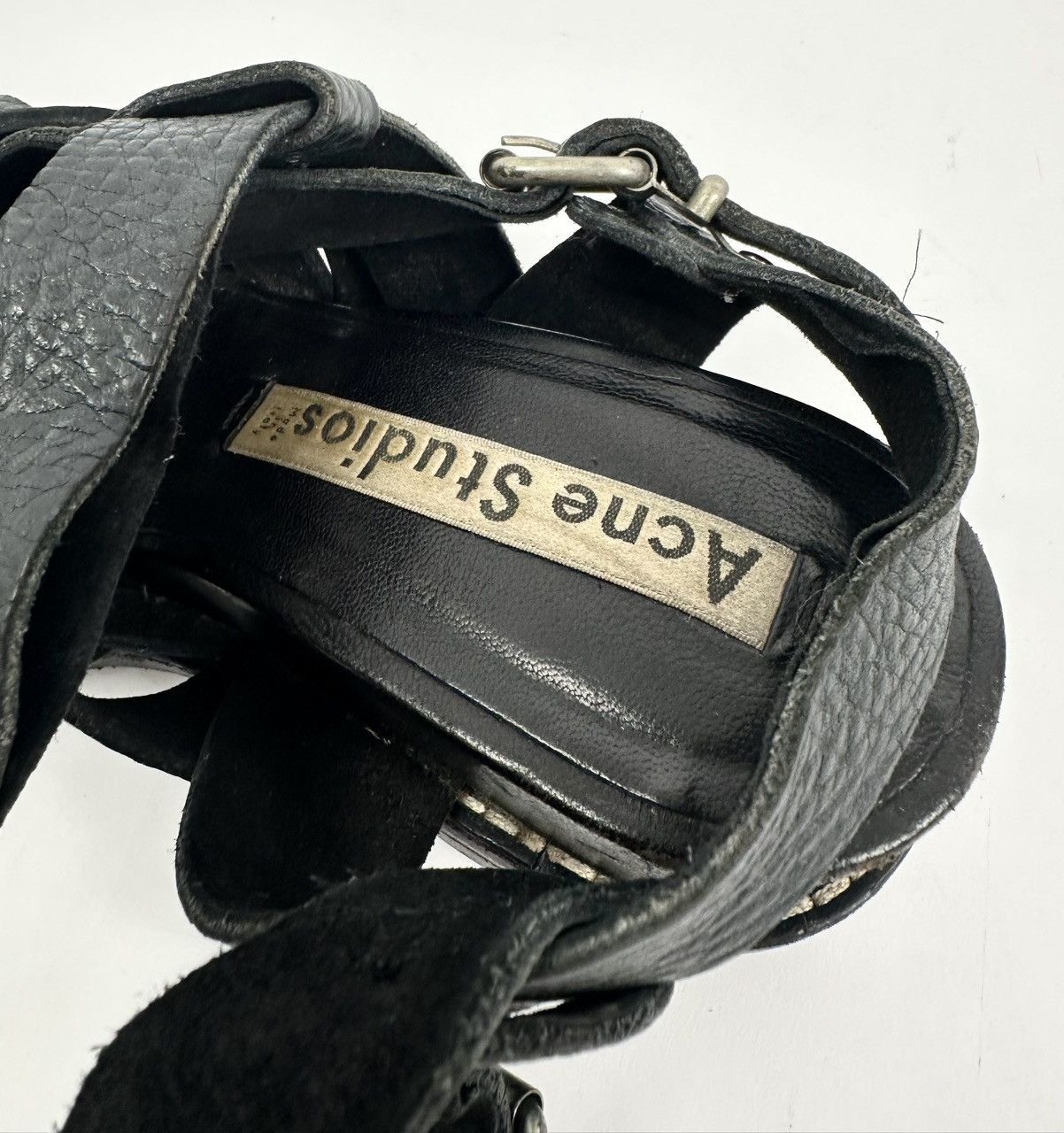 Acne Studios - Lenna Multiple Leather Strap Sandals