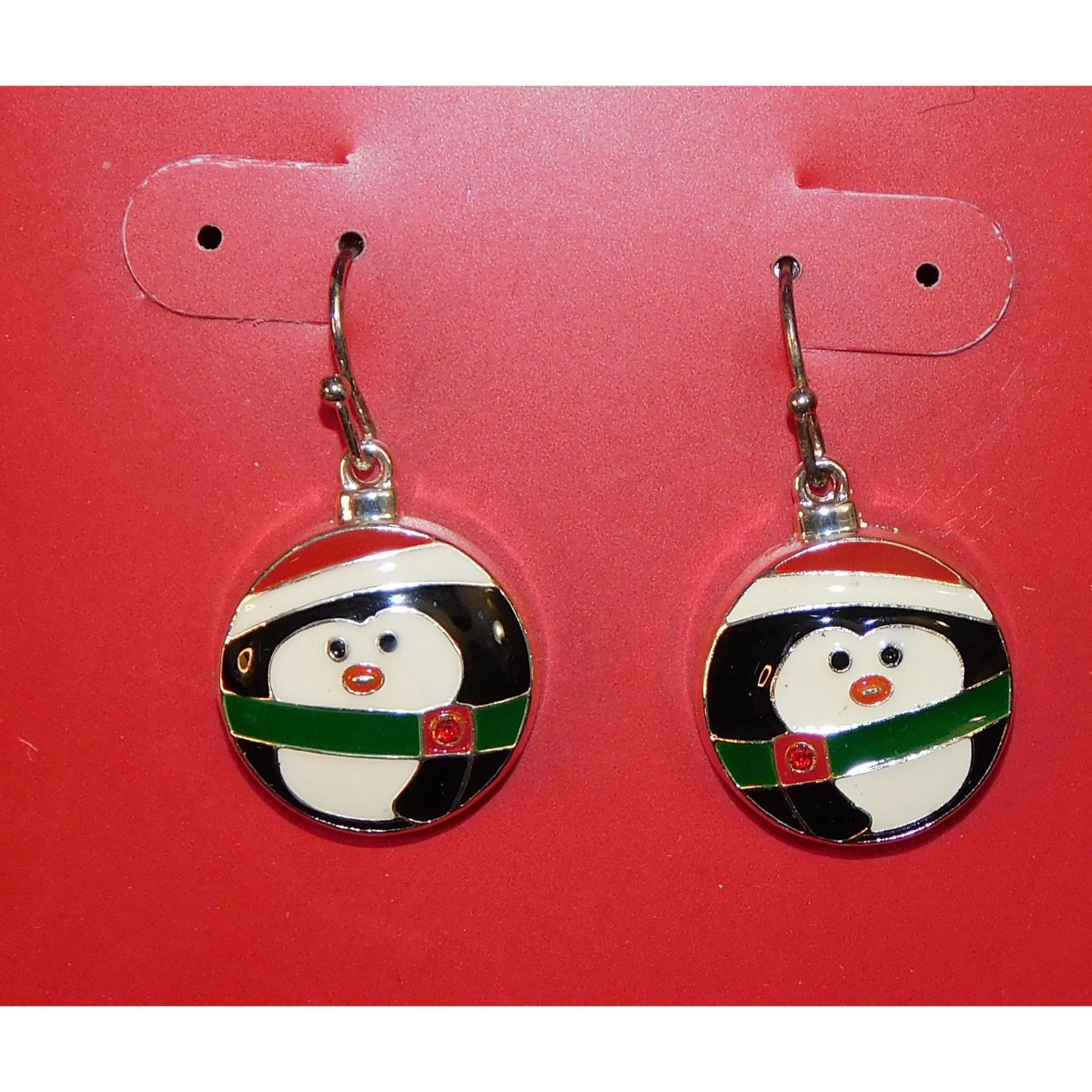 Other Penguin Holiday Christmas Drop Earrings Size ONE SIZE - 1 Thumbnail