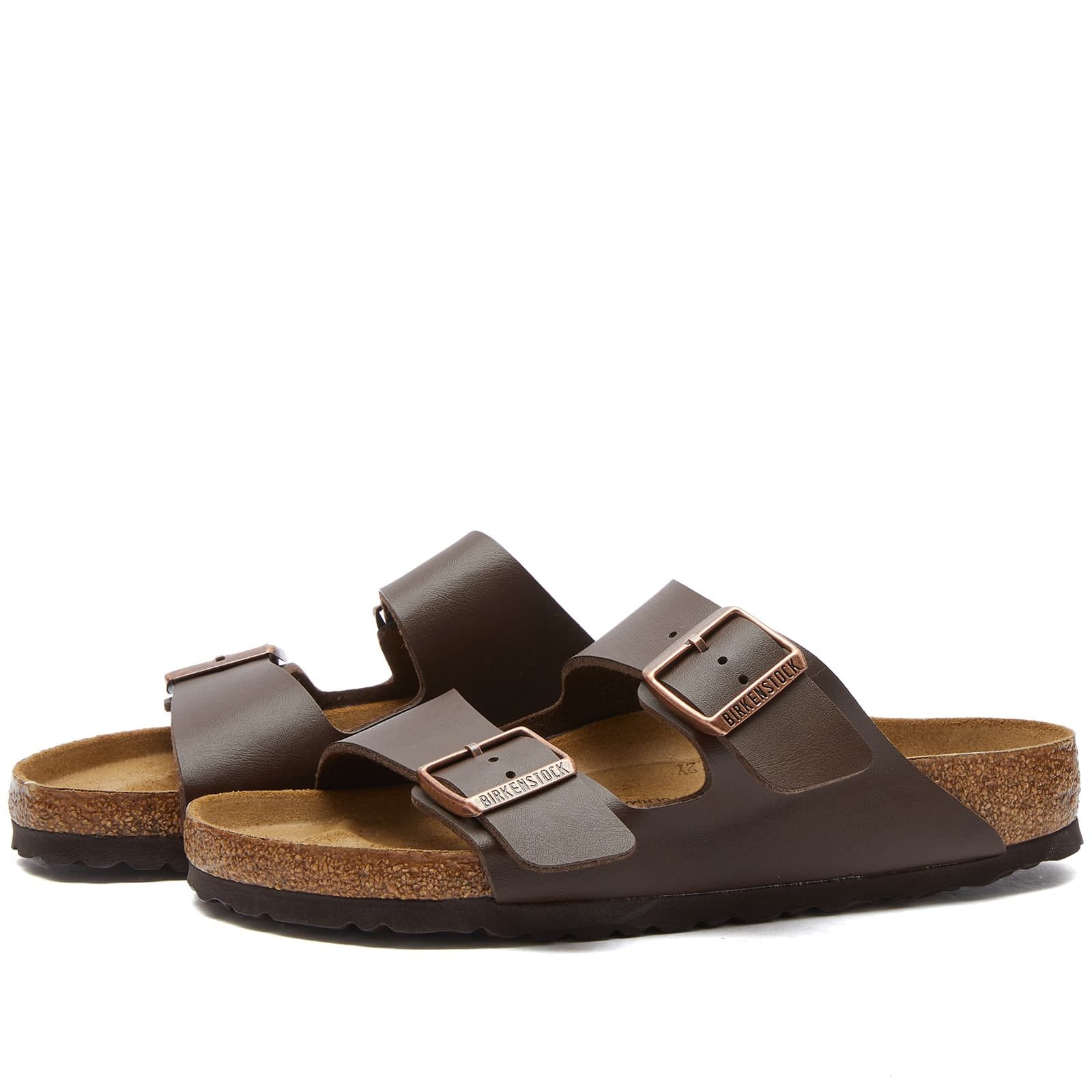 Birkenstock BIRKENSTOCK ARIZONA BF DARK BROWN 51701 US 12 EU 45 Size US 12 / EU 45 - 1 Thumbnail