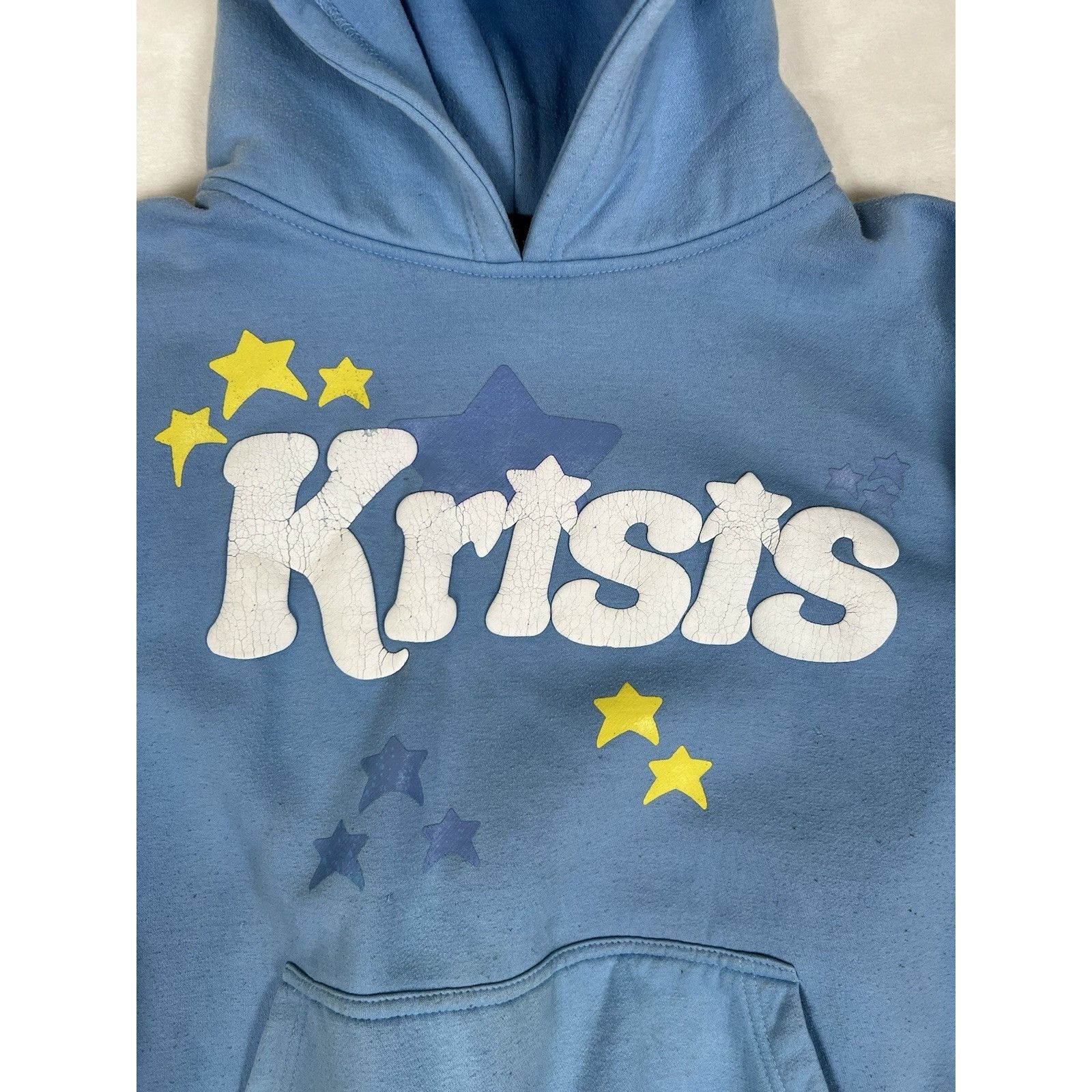 Other Wrld Krisis Hoodie Sweatshirt Size Large Puff Print Pullover Size US L / EU 52-54 / 3 - 3 Thumbnail