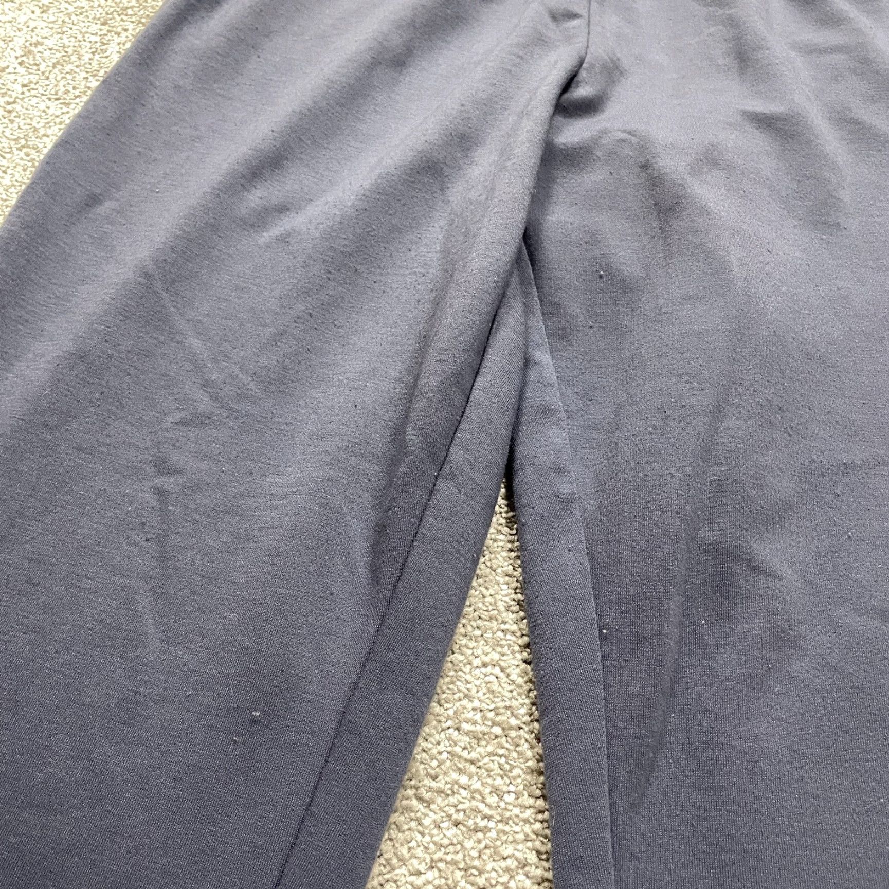 Eddie Bauer VINTAGE Eddie Bauer Lounge SweatPants Womens Large Blue Tapered Pull On Casual 34x28.5 Size 36" / US 14 / IT 50 - 7 Thumbnail