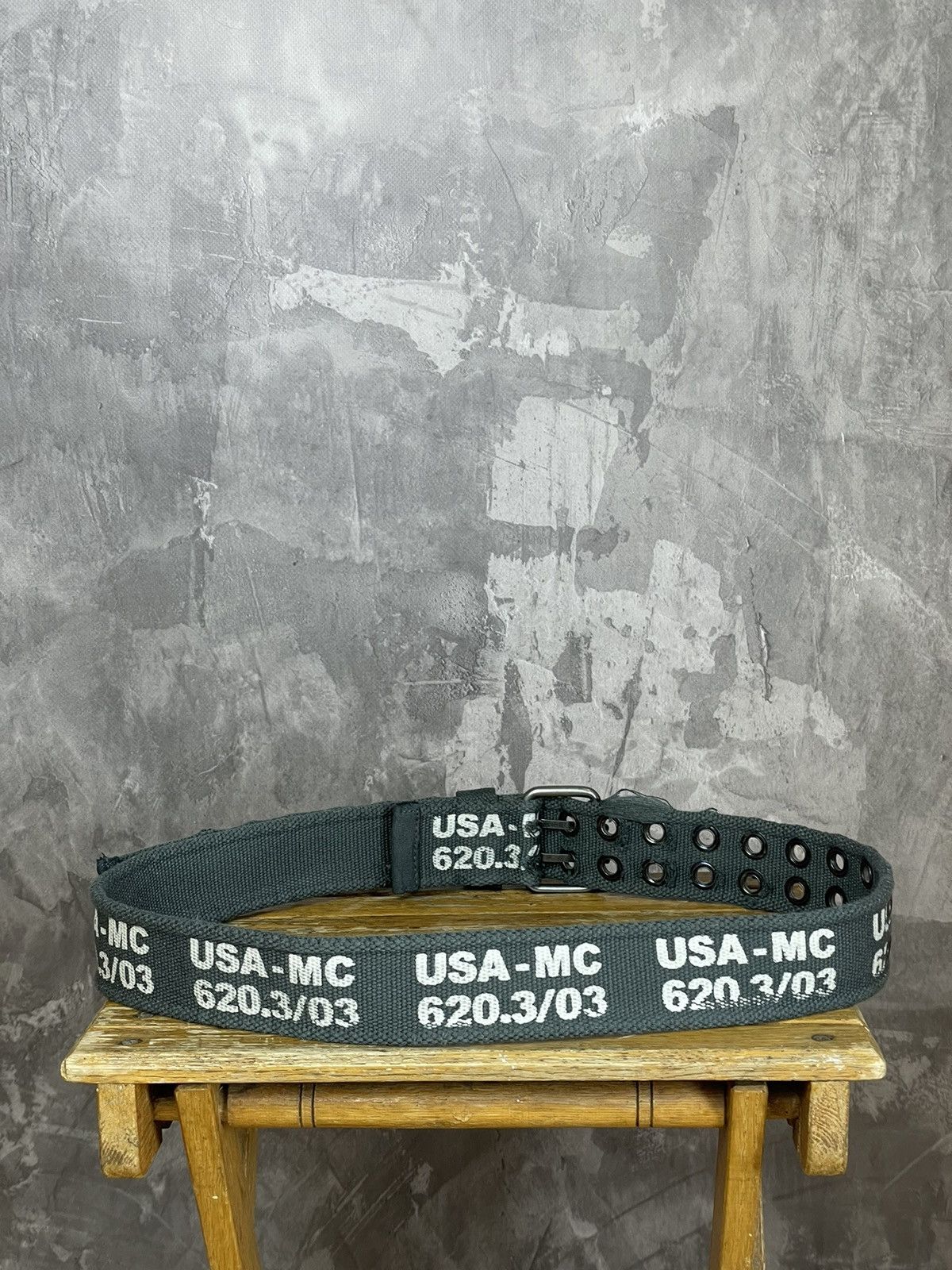 Japanese Brand × Vintage Y2K Military Distressed archival Japan Avant style belt Size ONE SIZE - 6 Thumbnail