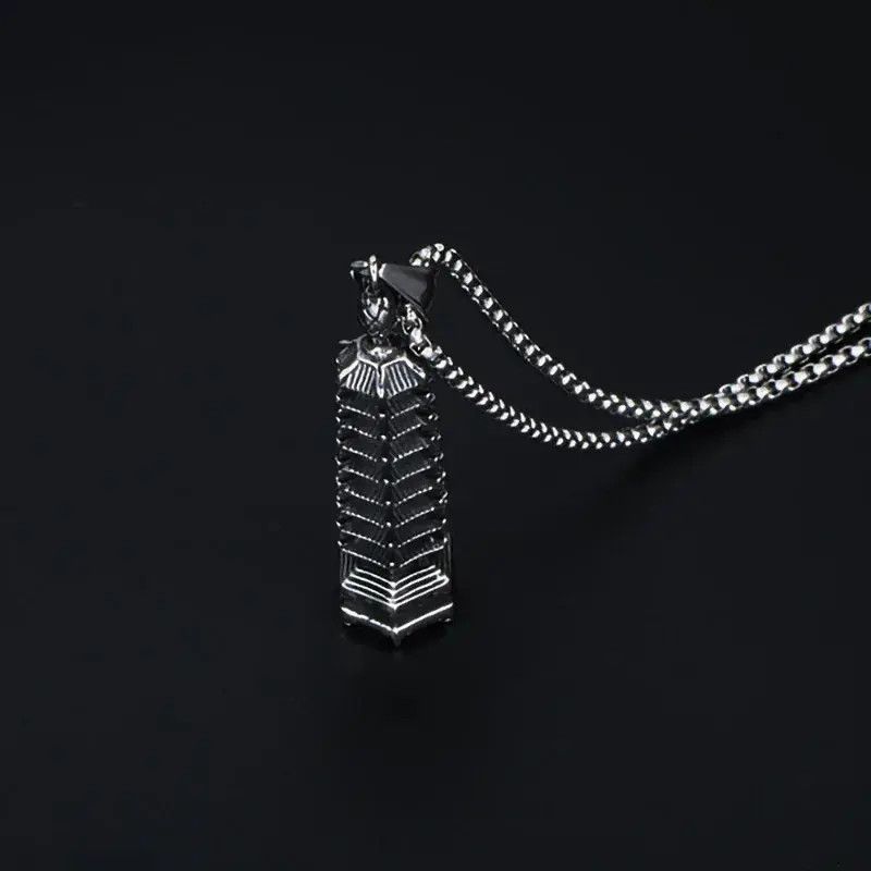Jewelry Pagoda Pendant Necklace Size ONE SIZE - 6 Thumbnail